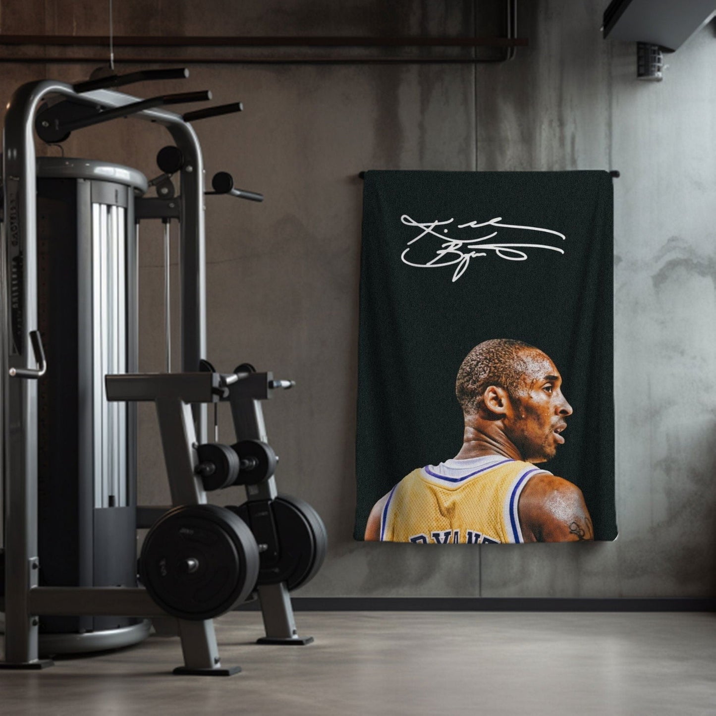 Kobe Towel, Absorbent Beach Towel, Laker Fan Gift - Techy Treasures -