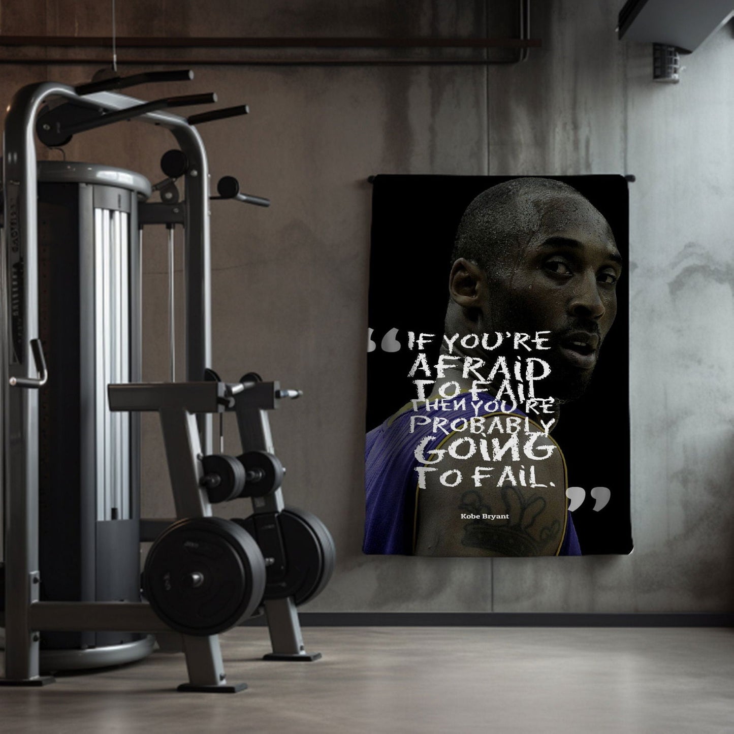 Kobe Towel, Absorbent Beach Towel, Laker Fan Gift - Techy Treasures -