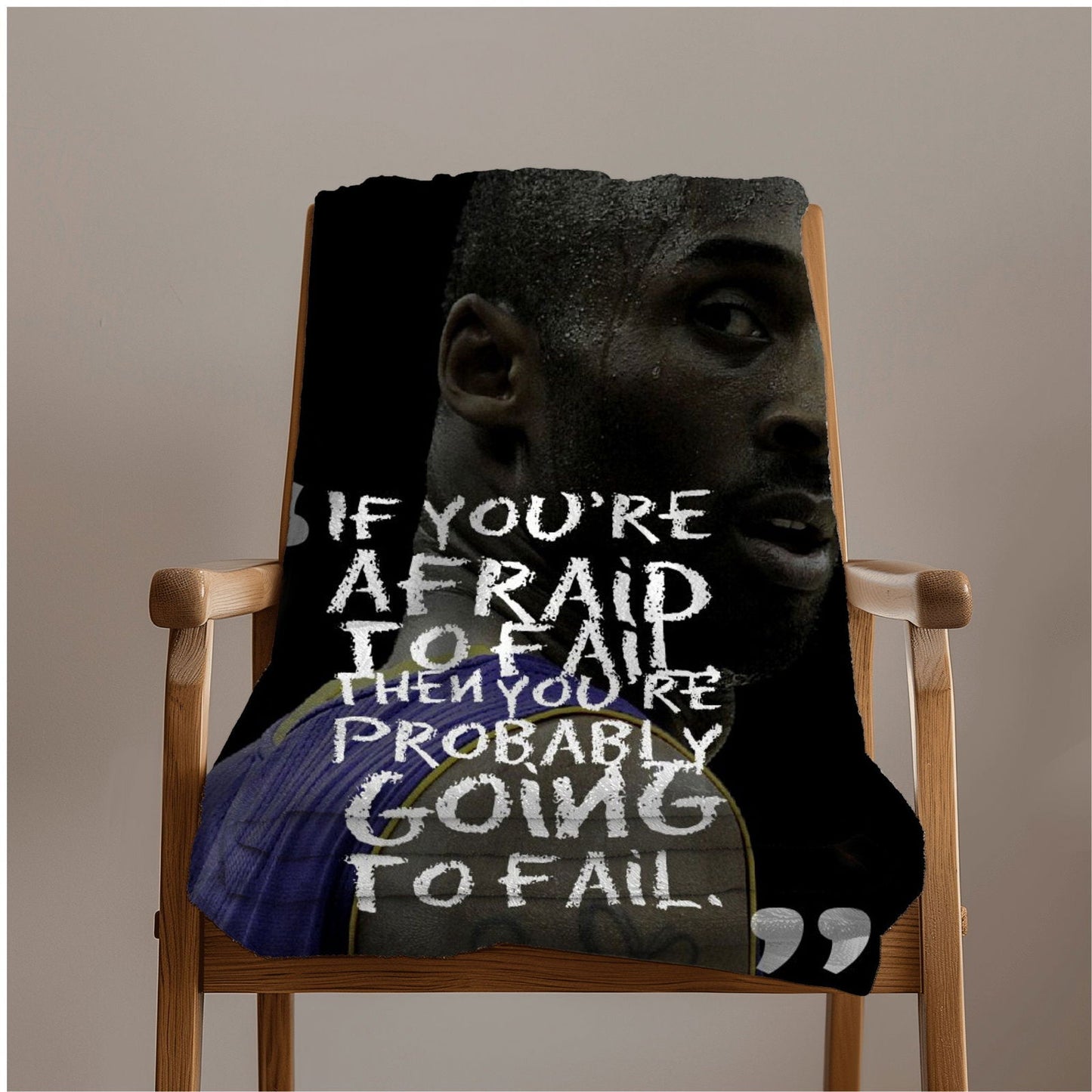 Kobe Towel, Absorbent Beach Towel, Laker Fan Gift - Techy Treasures -