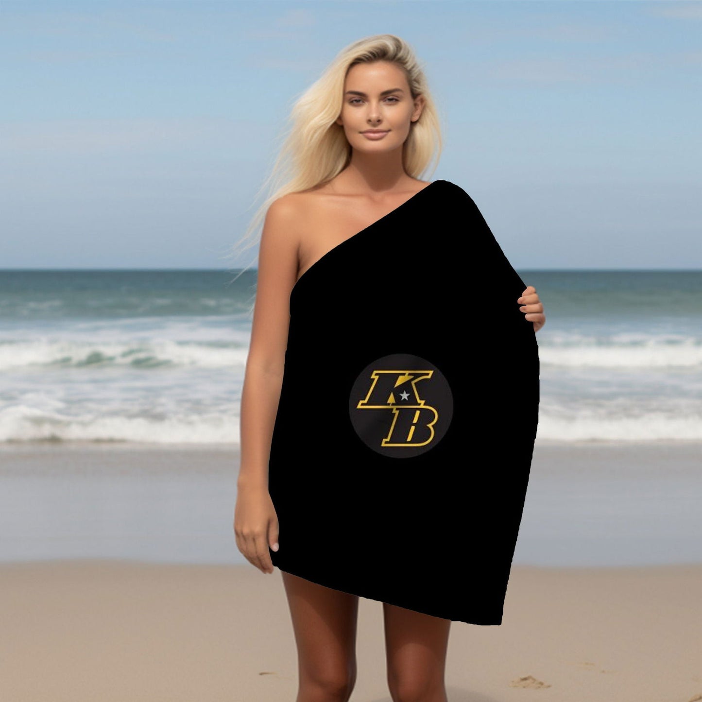 Kobe Towel, Absorbent Beach Towel, Laker Fan Gift - Techy Treasures -