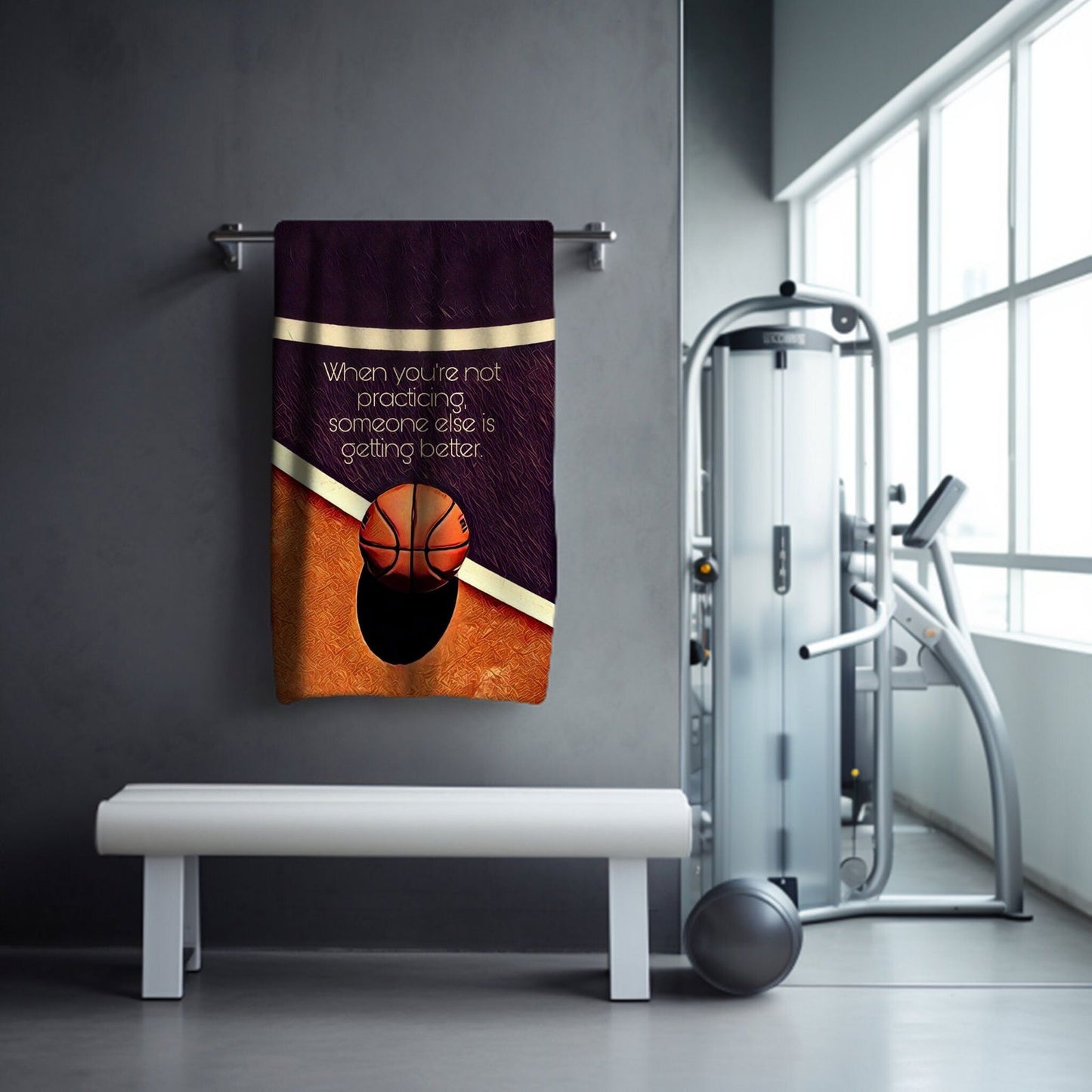 Kobe Towel, Absorbent Beach Towel, Laker Fan Gift - Techy Treasures -