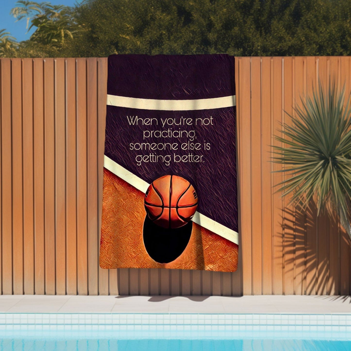 Kobe Towel, Absorbent Beach Towel, Laker Fan Gift - Techy Treasures -