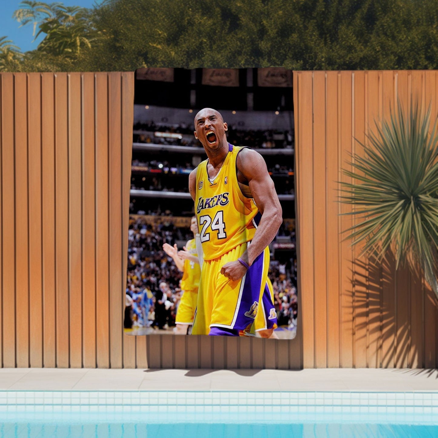 Kobe Towel, Absorbent Beach Towel, Laker Fan Gift - Techy Treasures -