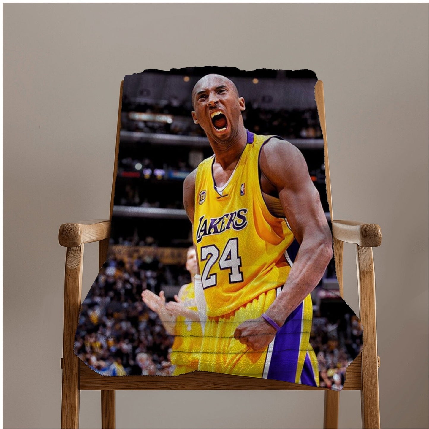 Kobe Towel, Absorbent Beach Towel, Laker Fan Gift - Techy Treasures -