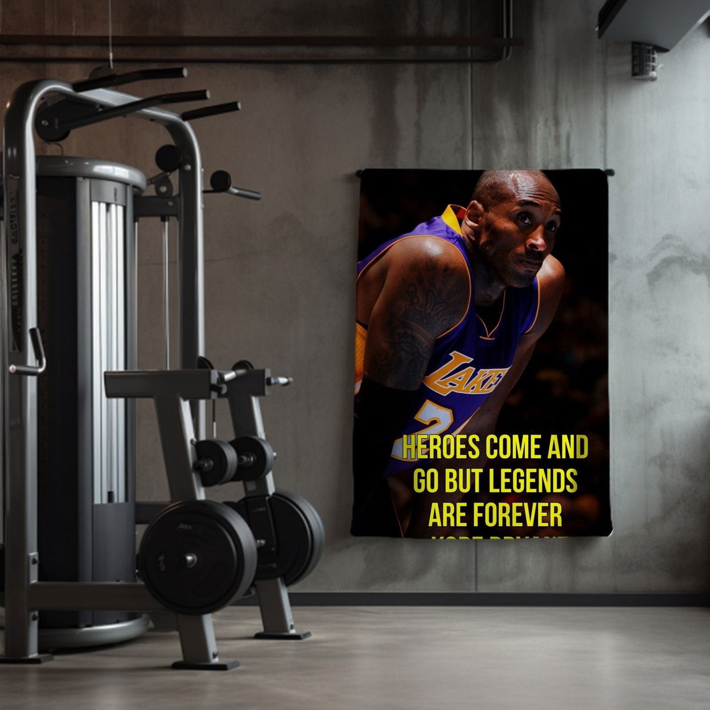 Kobe Towel, Absorbent Beach Towel, Laker Fan Gift - Techy Treasures -