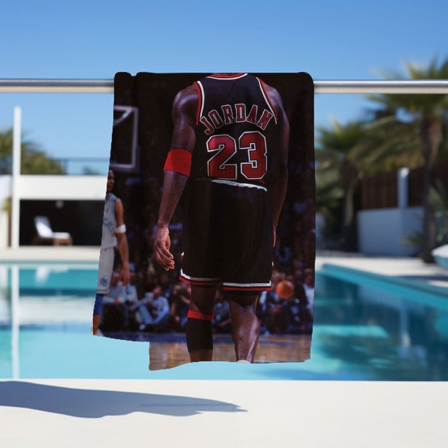 Kobe Towel, Absorbent Beach Towel, Laker Fan Gift - Techy Treasures -