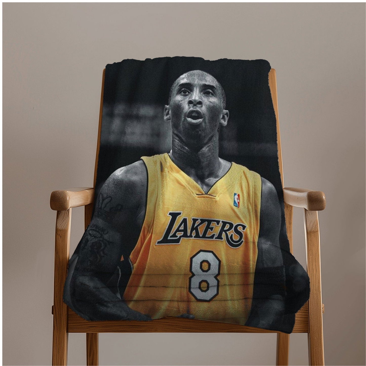 Kobe Towel, Absorbent Beach Towel, Laker Fan Gift - Techy Treasures -