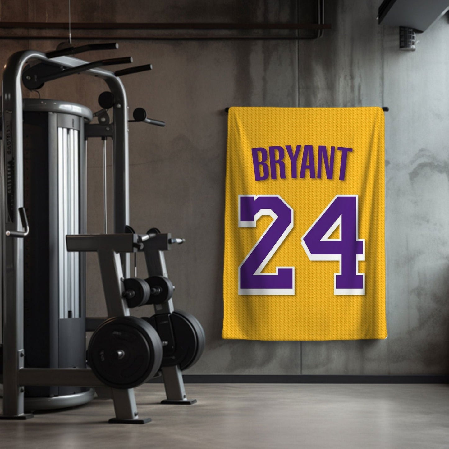 Kobe Towel, Absorbent Beach Towel, Laker Fan Gift - Techy Treasures -