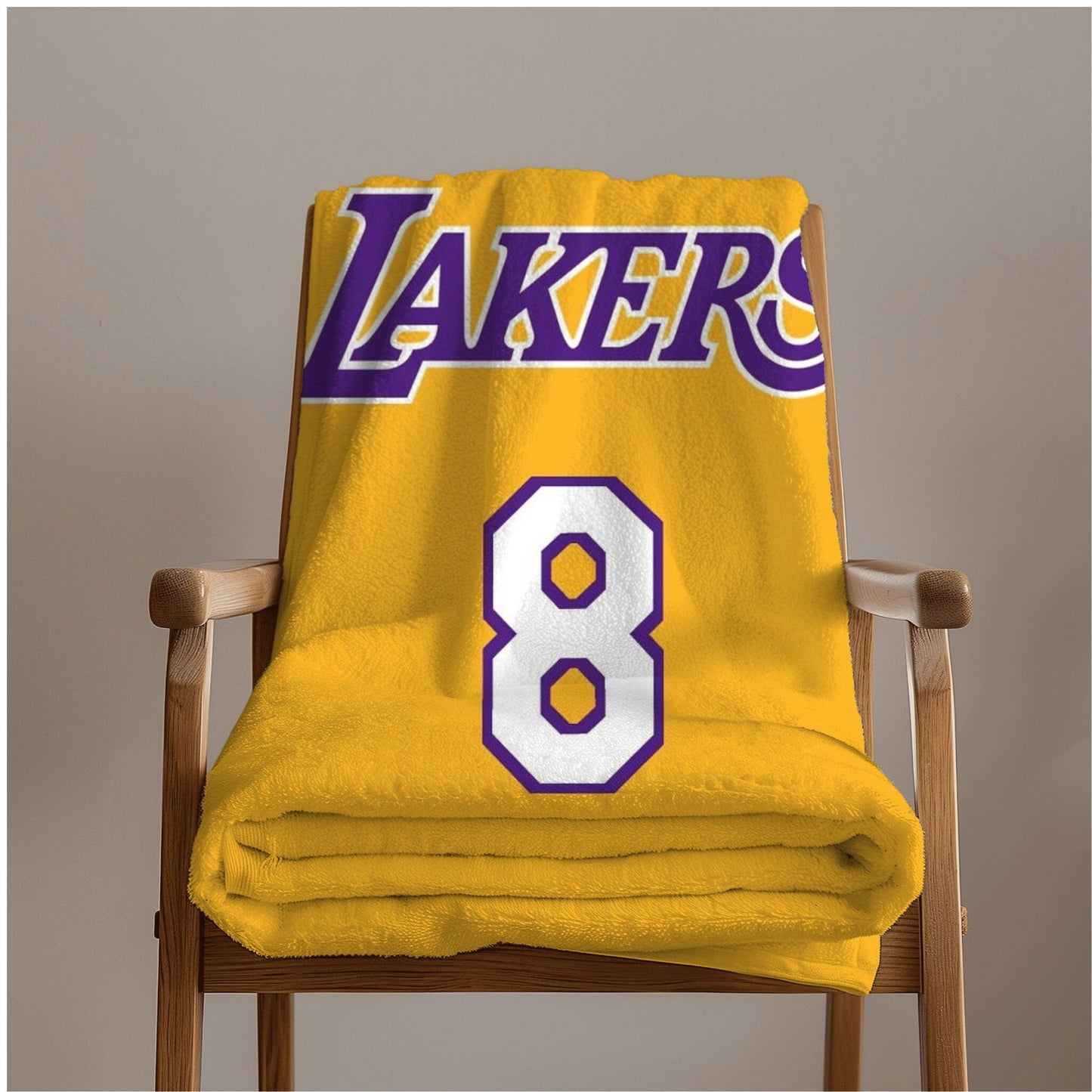 Kobe Towel, Absorbent Beach Towel, Laker Fan Gift - Techy Treasures -