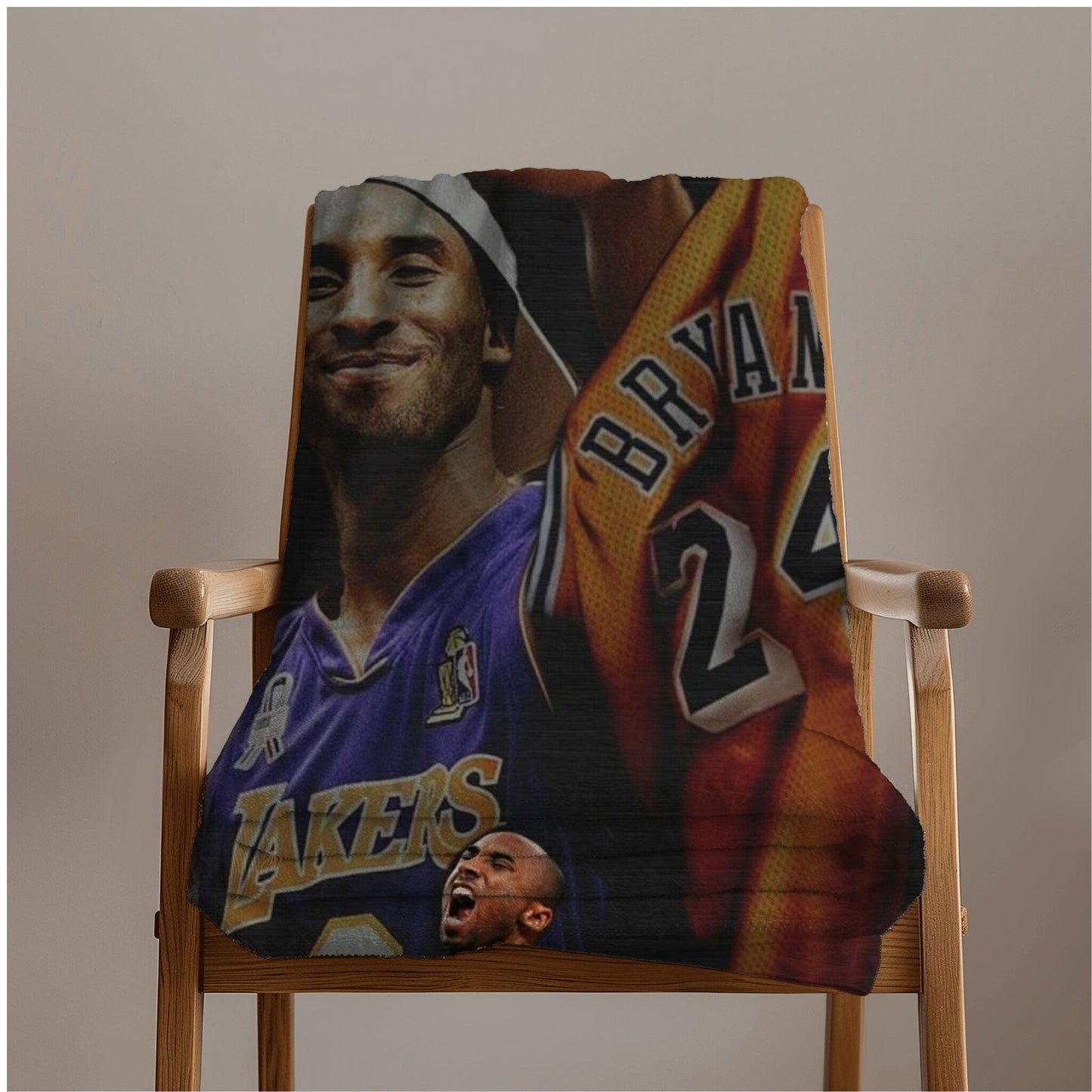 Kobe Towel, Absorbent Beach Towel, Laker Fan Gift - Techy Treasures -