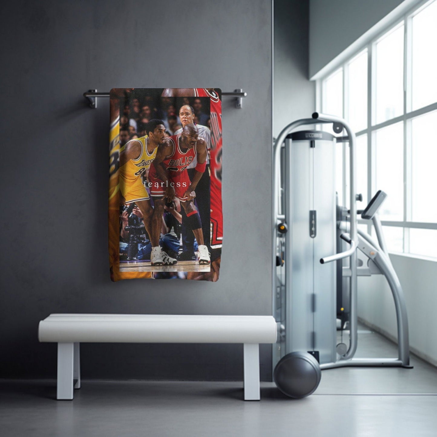 Kobe Towel, Absorbent Beach Towel, Laker Fan Gift - Techy Treasures -