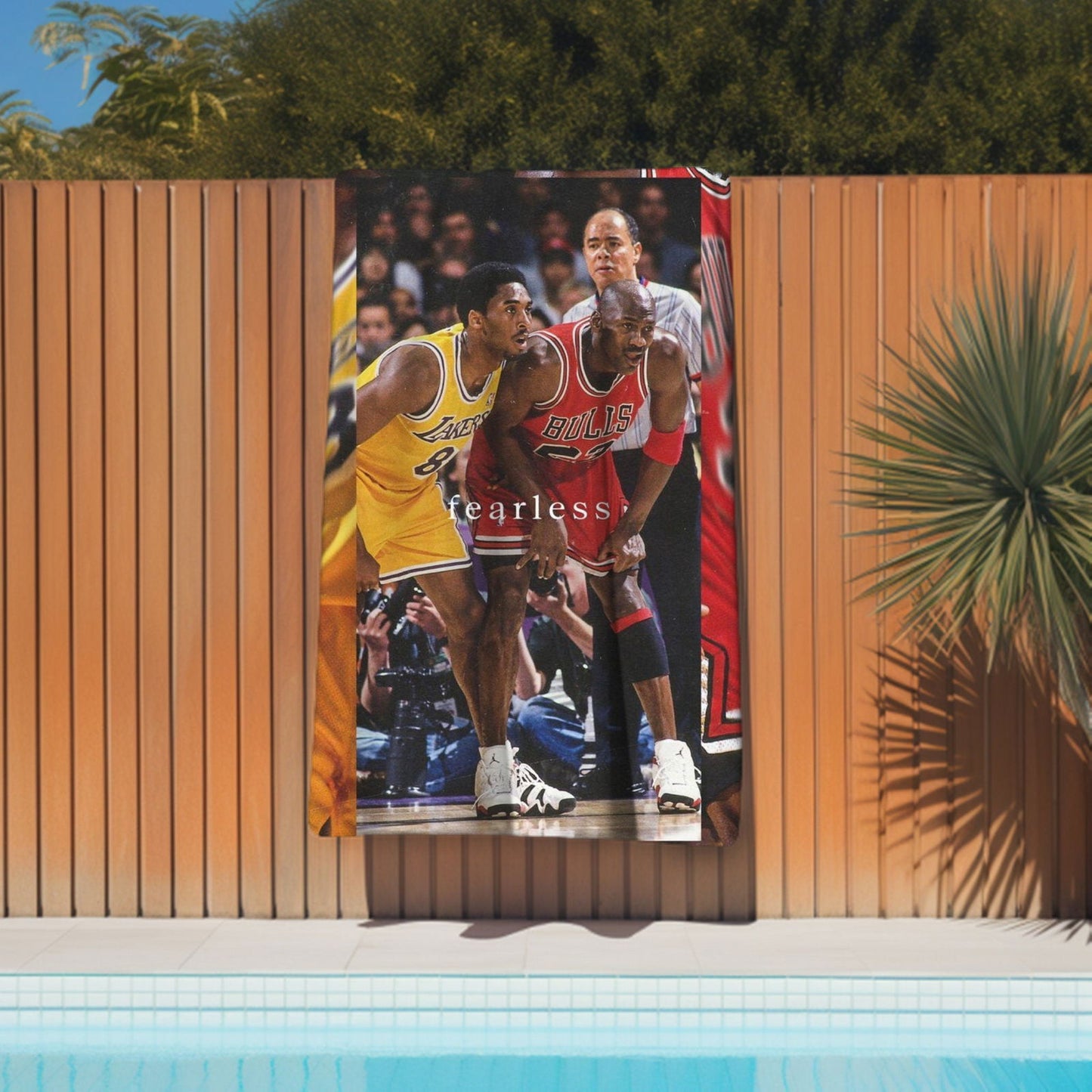 Kobe Towel, Absorbent Beach Towel, Laker Fan Gift - Techy Treasures -