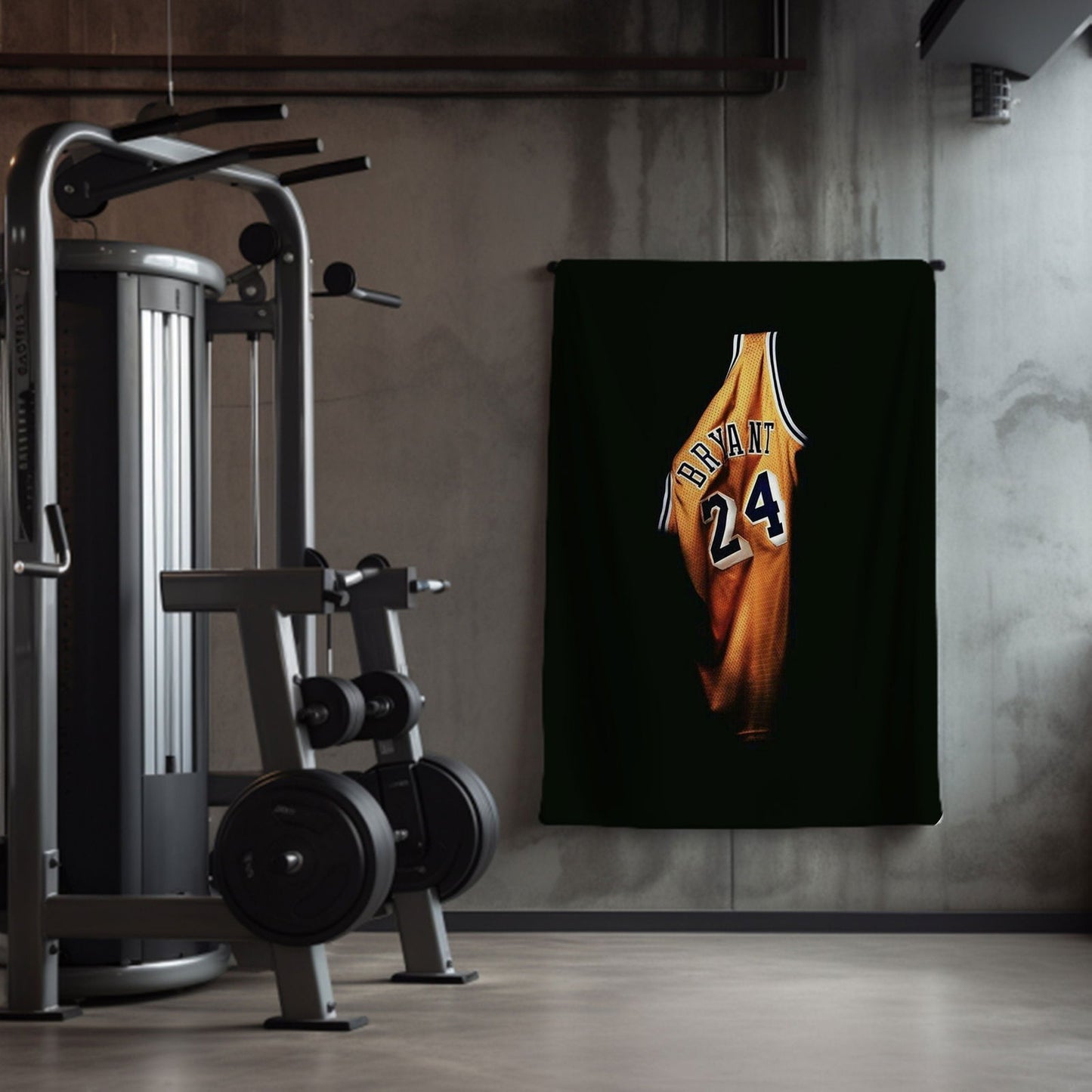 Kobe Towel, Absorbent Beach Towel, Legendary Kobe Custom Laker Fan Gift - Techy Treasures -