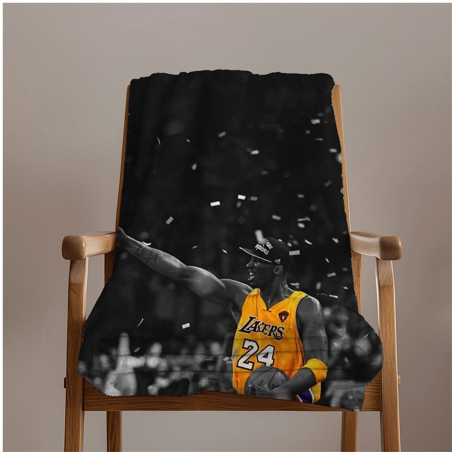 Kobe Towel, Absorbent Beach Towel, Legendary Kobe Custom Laker Fan Gift - Techy Treasures -