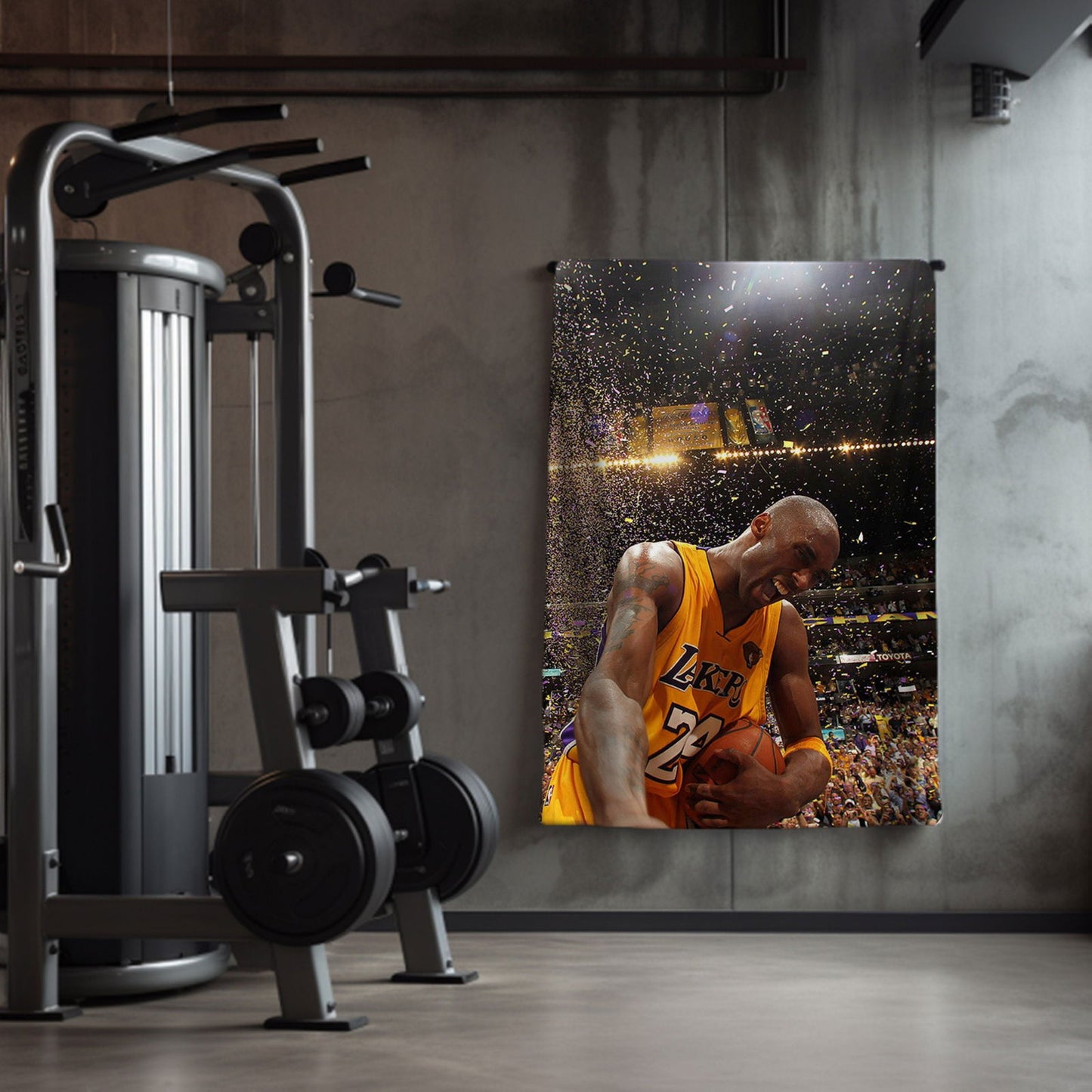 Kobe Towel, Absorbent Beach Towel, Legendary Kobe Custom Laker Fan Gift - Techy Treasures -