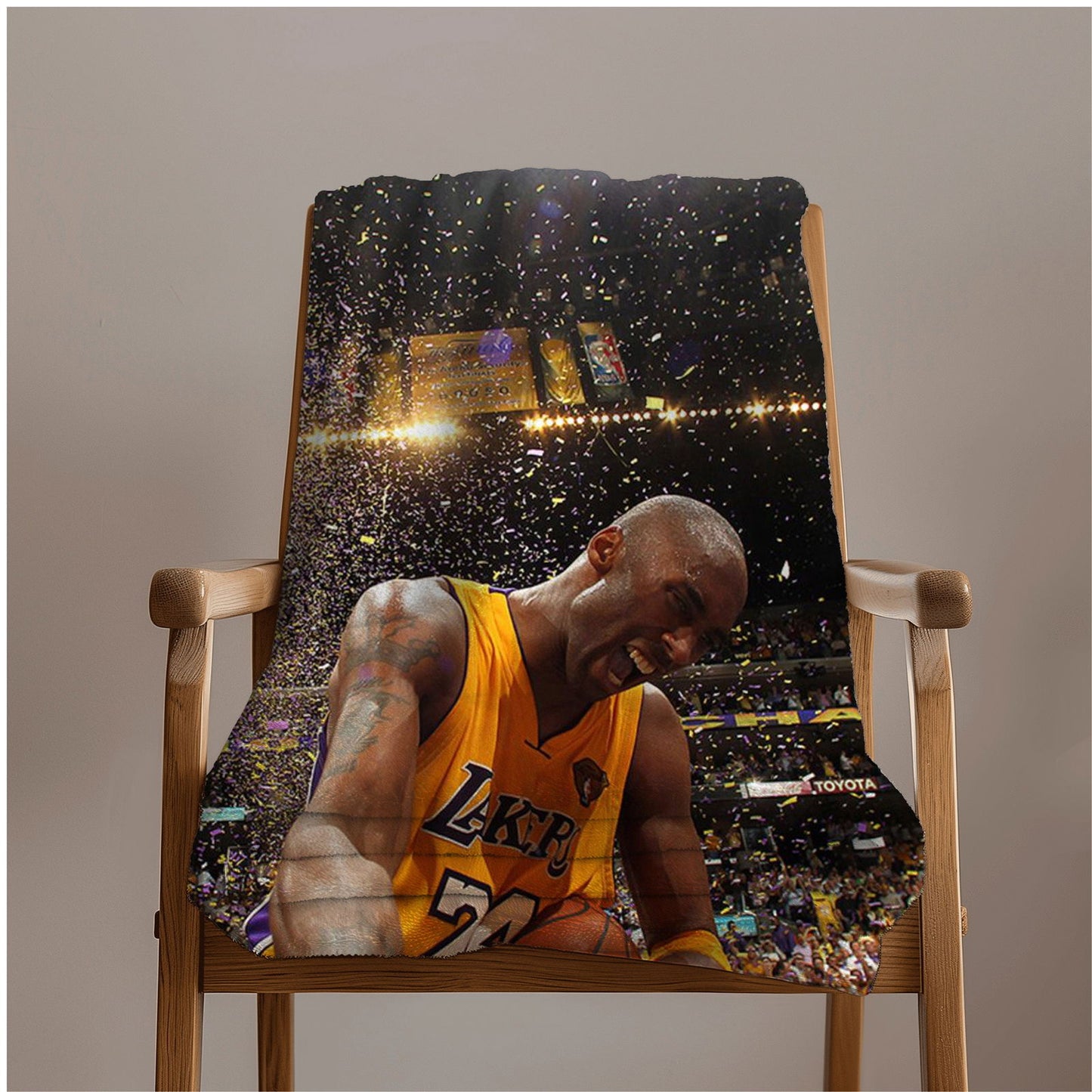 Kobe Towel, Absorbent Beach Towel, Legendary Kobe Custom Laker Fan Gift - Techy Treasures -