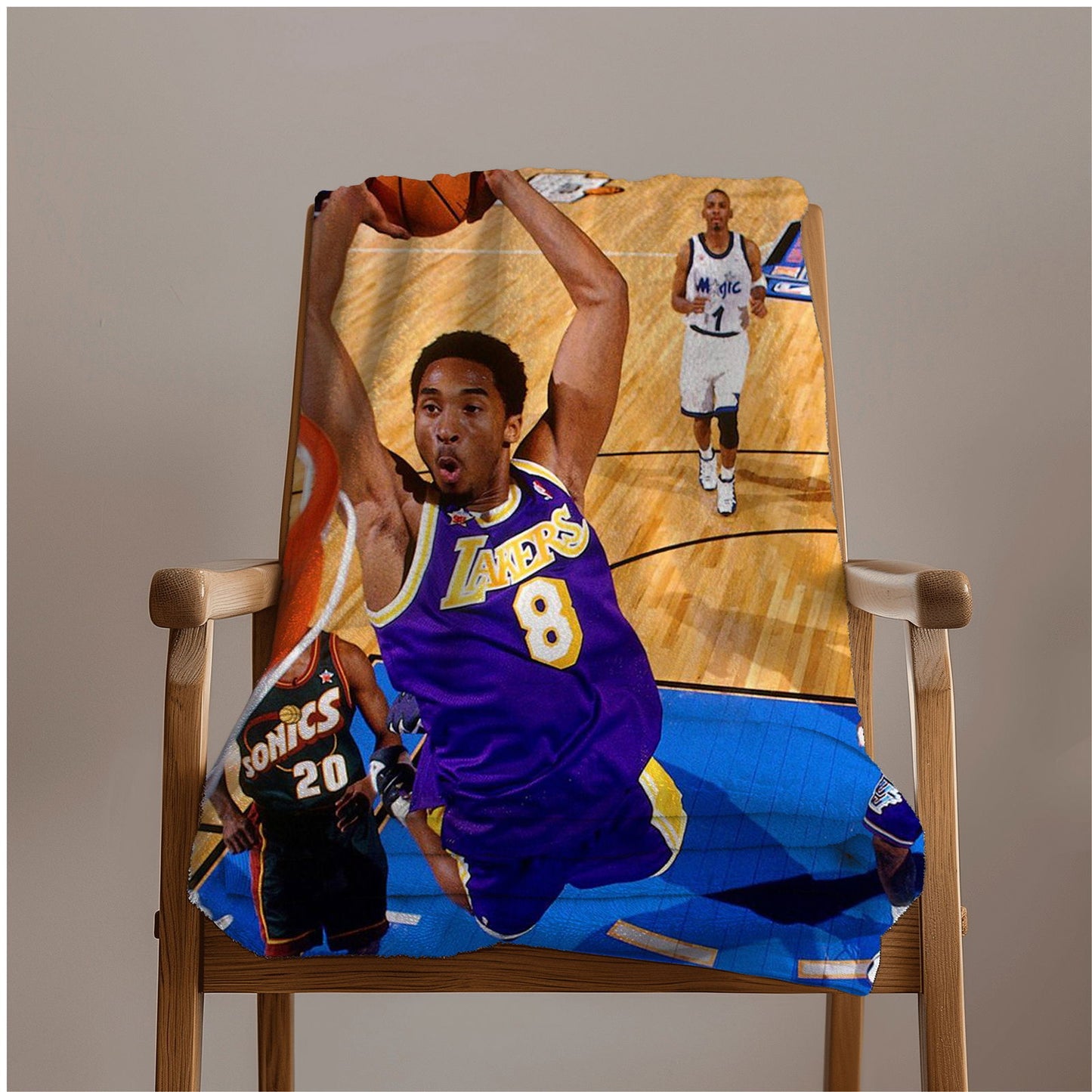 Kobe Towel, Absorbent Beach Towel, Legendary Kobe Custom Laker Fan Gift - Techy Treasures -
