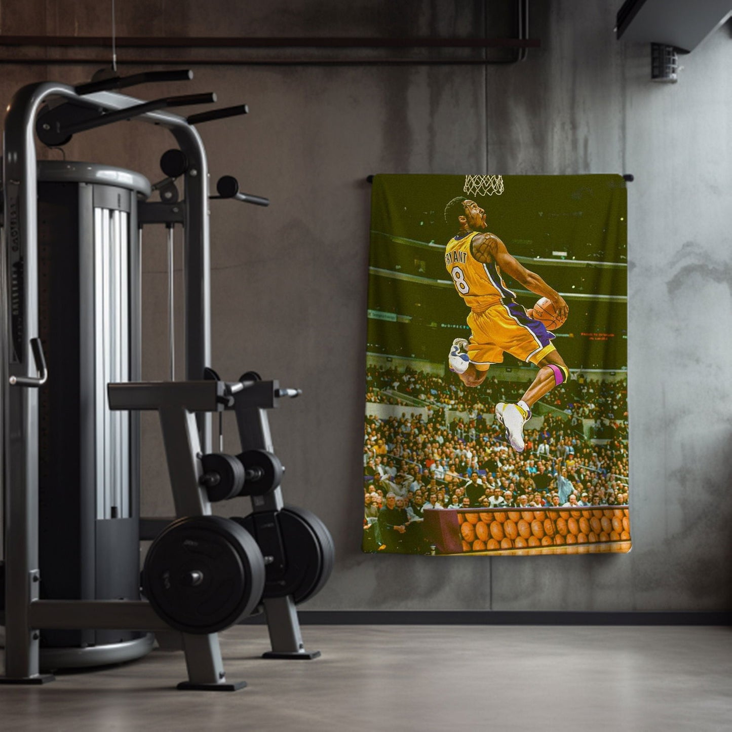 Kobe Towel, Absorbent Beach Towel, Legendary Kobe Custom Laker Fan Gift - Techy Treasures -