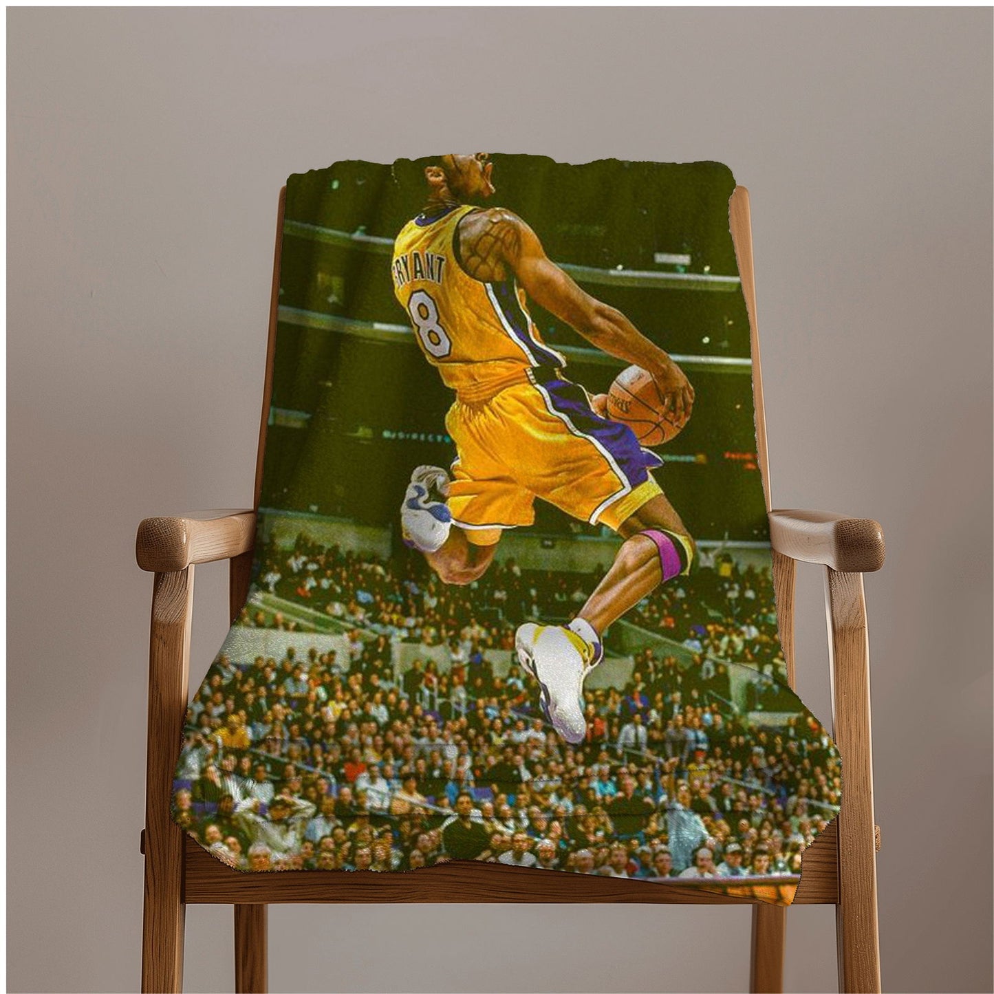 Kobe Towel, Absorbent Beach Towel, Legendary Kobe Custom Laker Fan Gift - Techy Treasures -