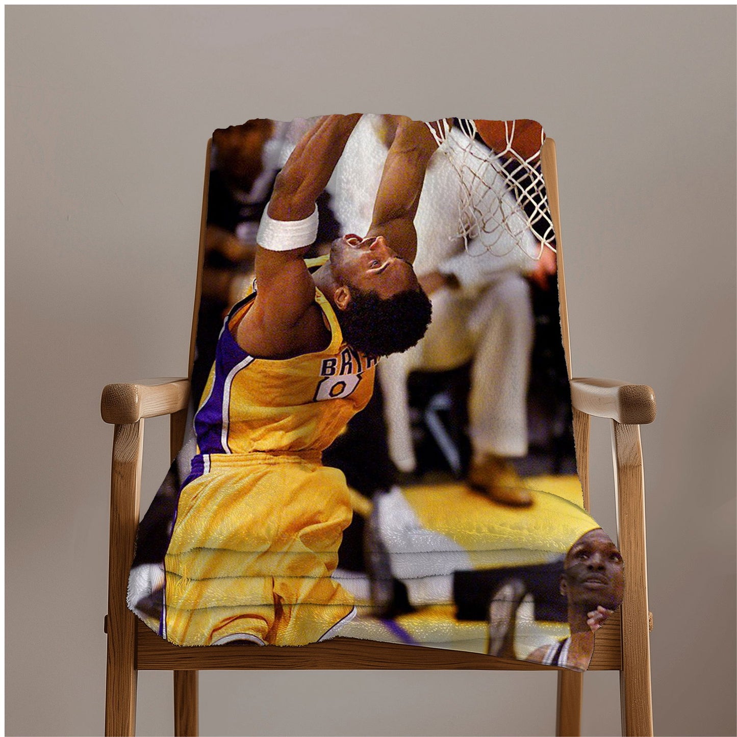 Kobe Towel, Absorbent Beach Towel, Legendary Kobe Custom Laker Fan Gift - Techy Treasures -