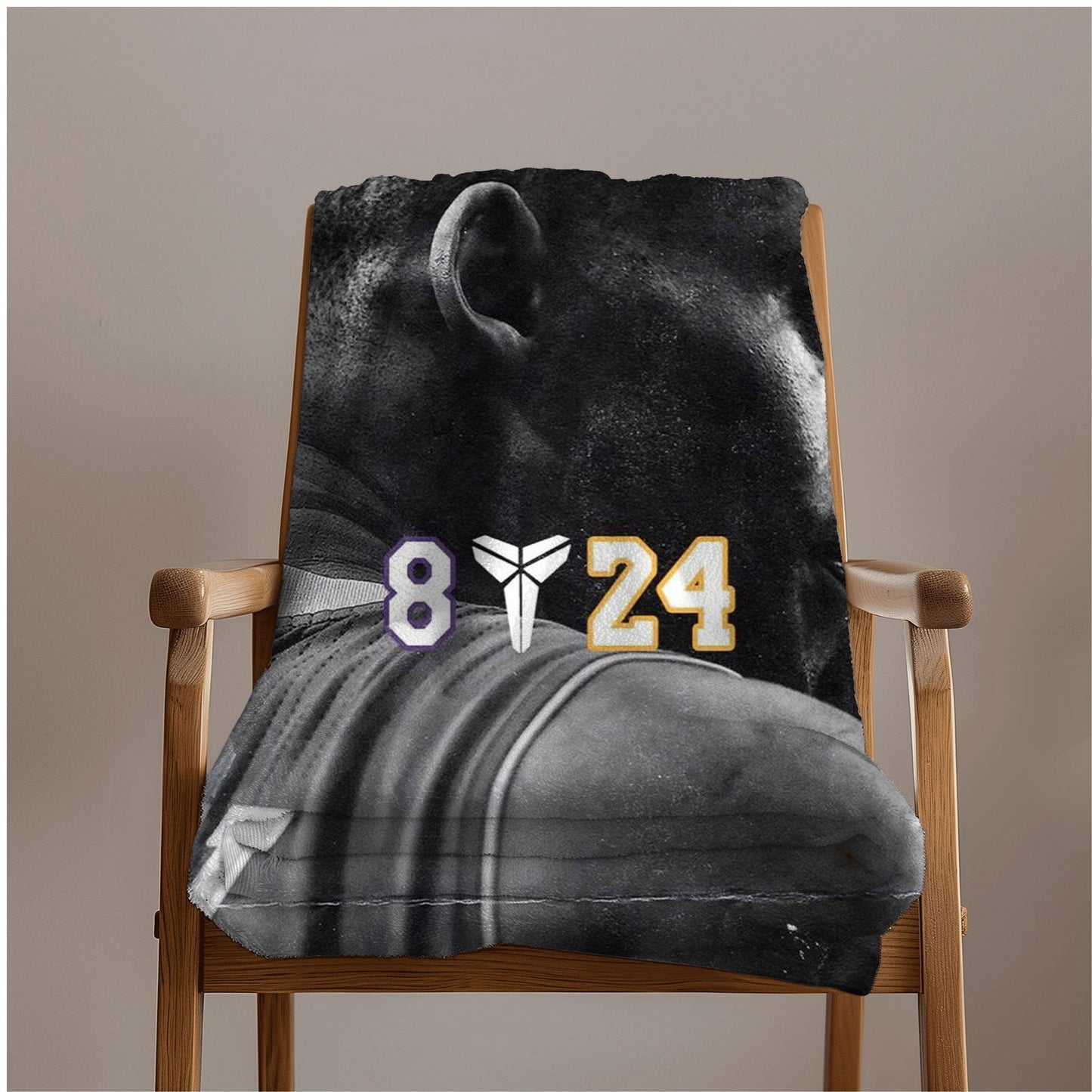 Kobe Towel, Absorbent Beach Towel, Legendary Kobe Custom Laker Fan Gift - Techy Treasures -