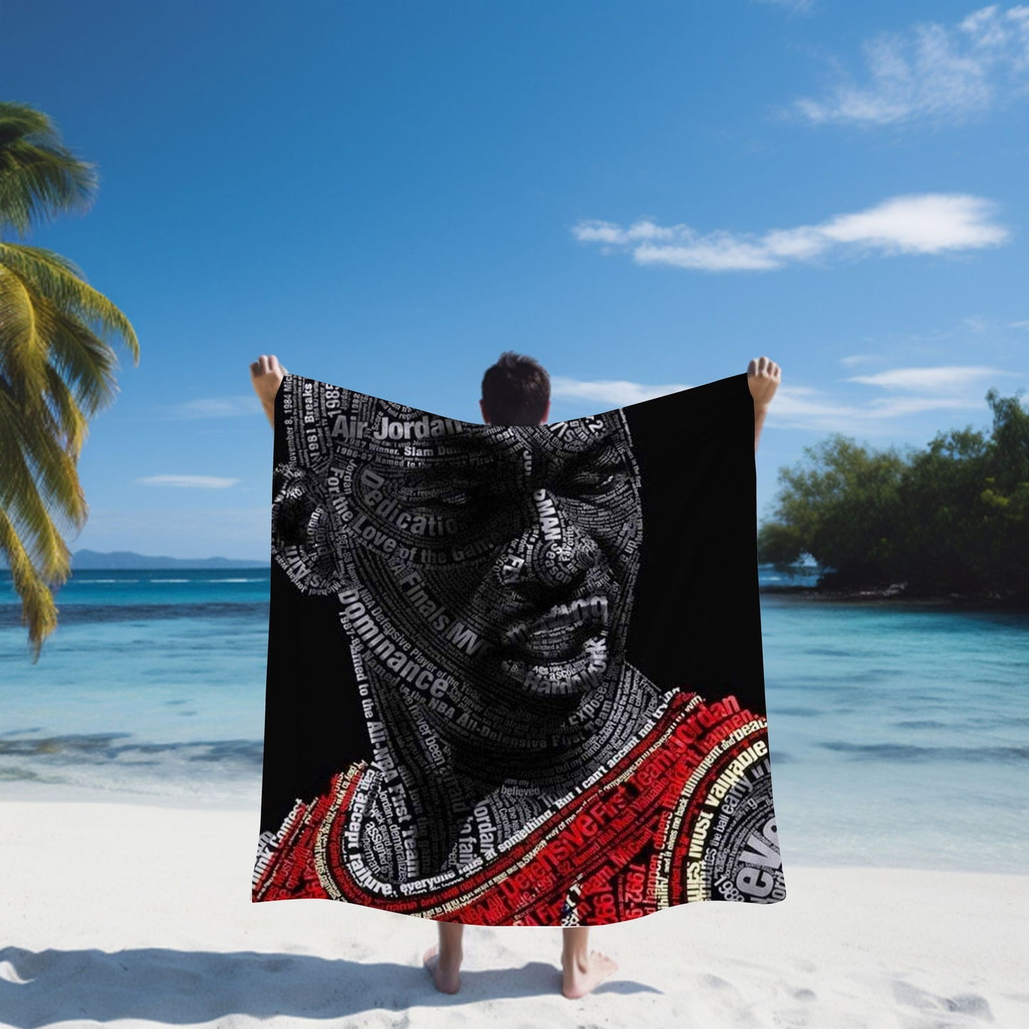 Michael Quotes Towel, Absorbent Beach Towel - Techy Treasures -