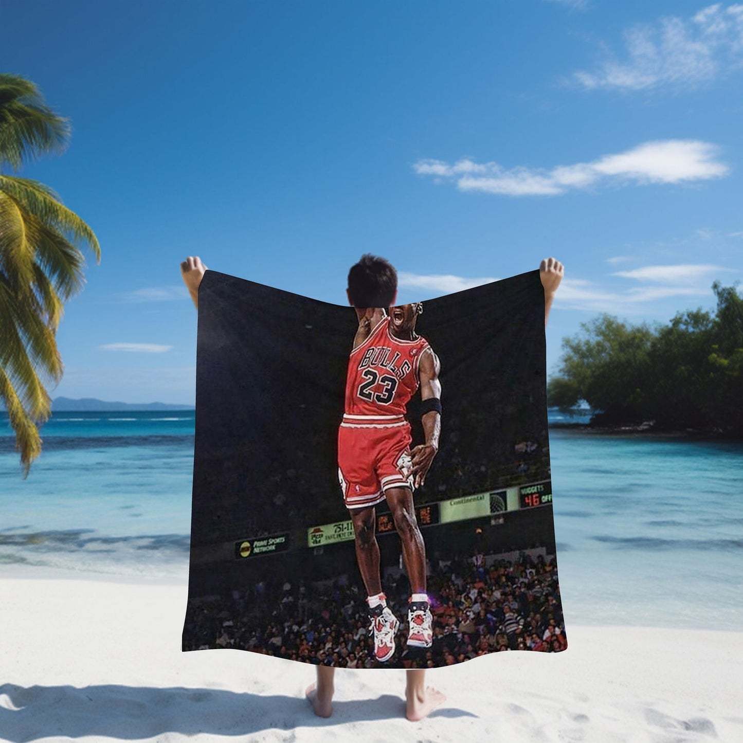 Michael Towel, Absorbent Beach Towel - Techy Treasures -