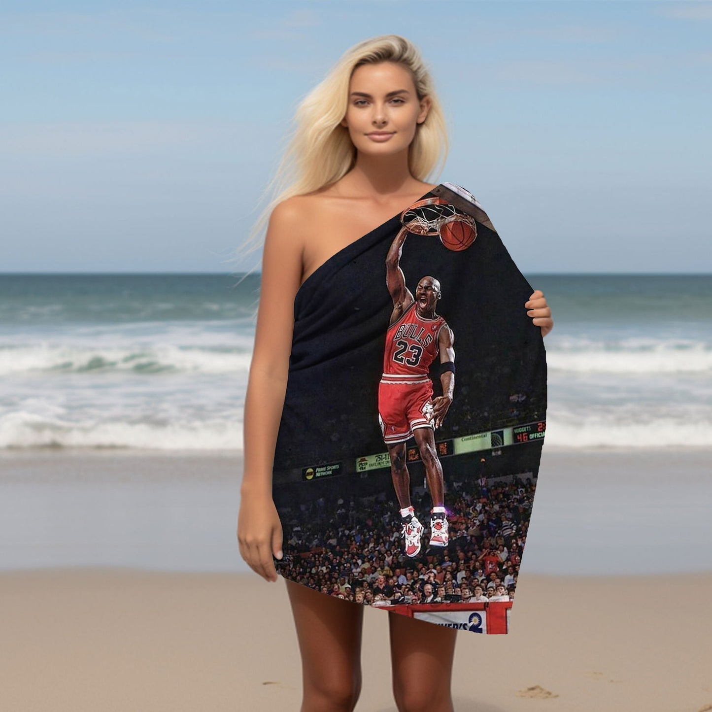 Michael Towel, Absorbent Beach Towel - Techy Treasures -