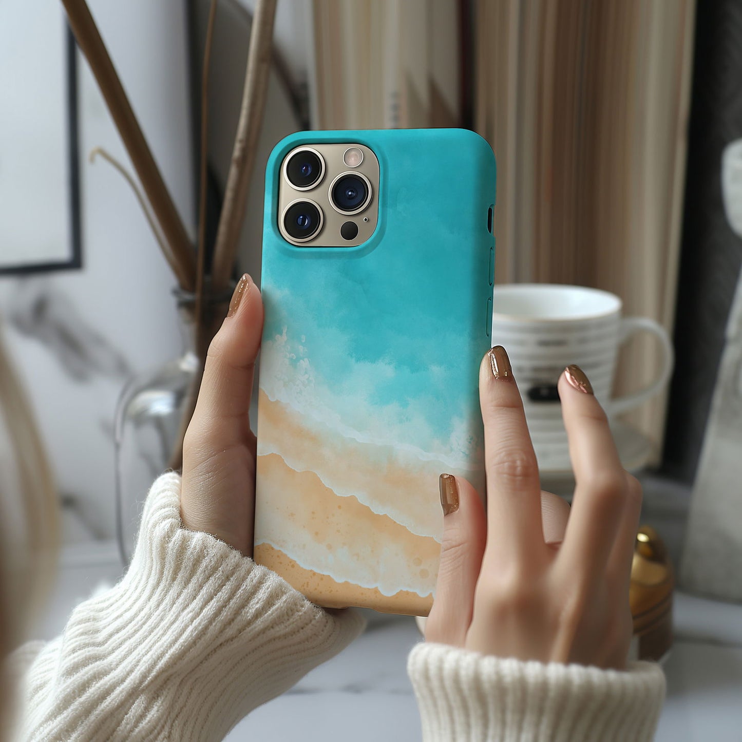 Ocean Shores Magsafe iPhone Case - Techy Treasures -