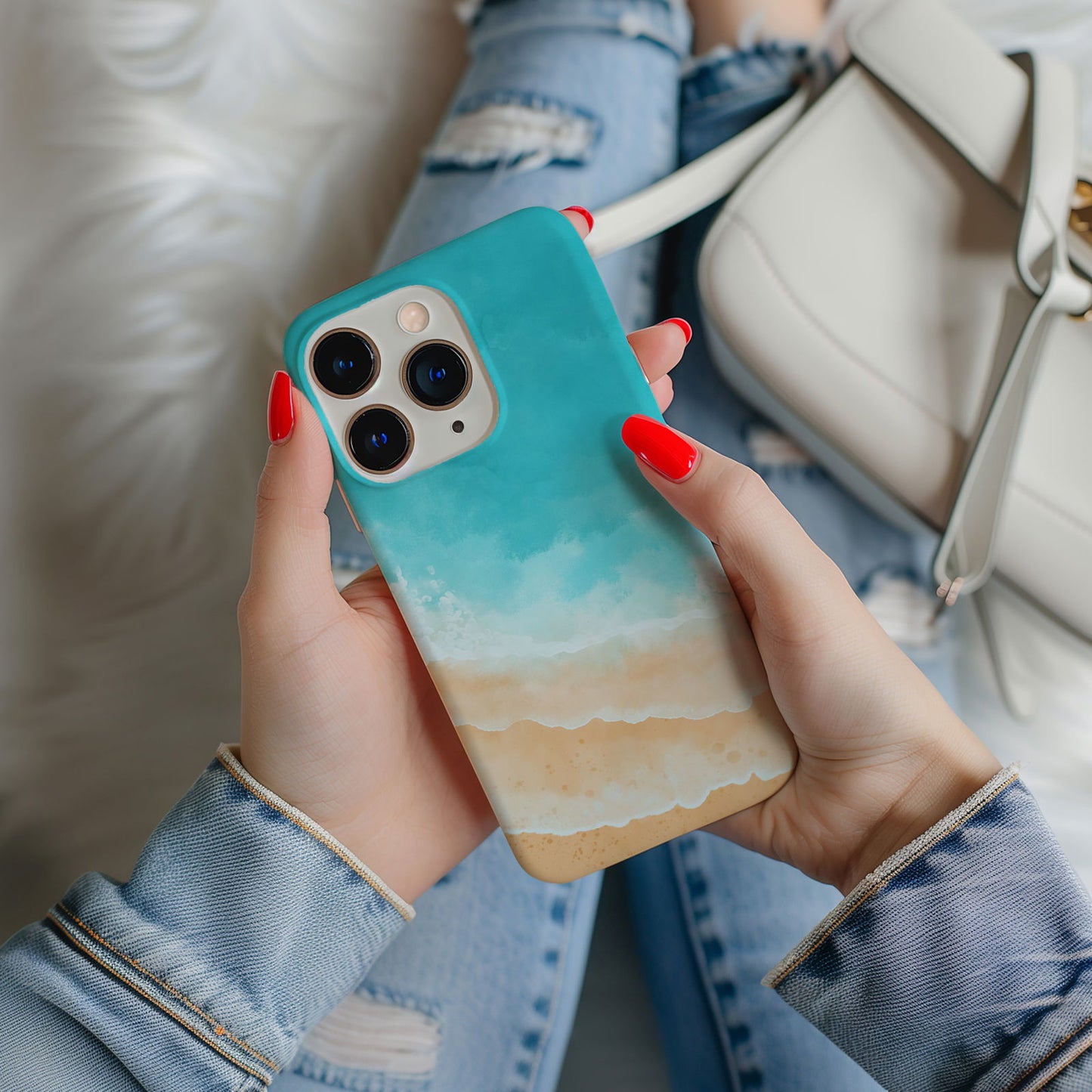 Ocean Shores Magsafe iPhone Case - Techy Treasures -