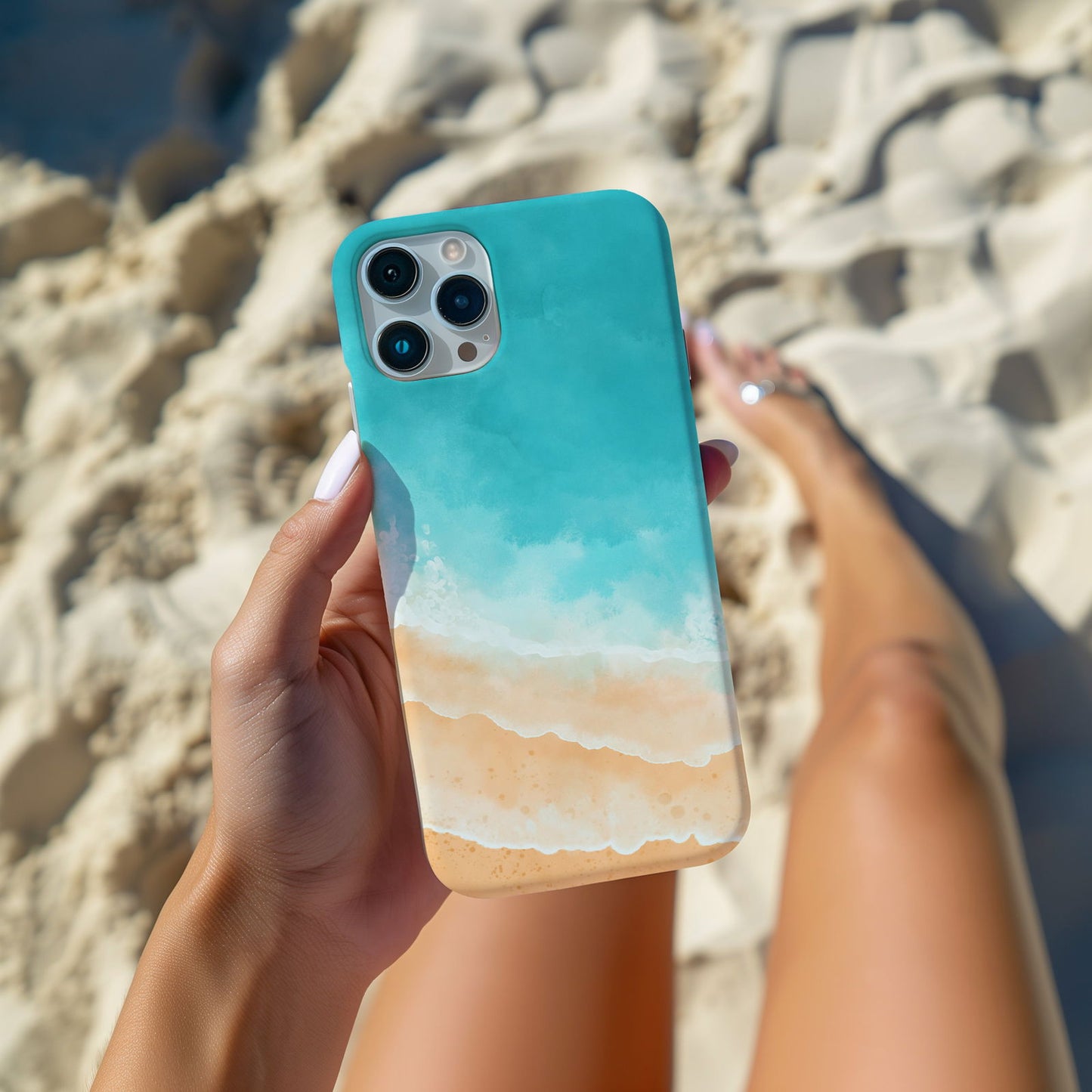 Ocean Shores Magsafe iPhone Case - Techy Treasures -