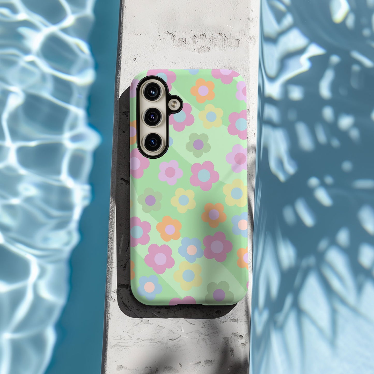 Retro Floral iPhone Case Magsafe iPhone Case - Artistic & Colorful Protection for Your Device - Techy Treasures -
