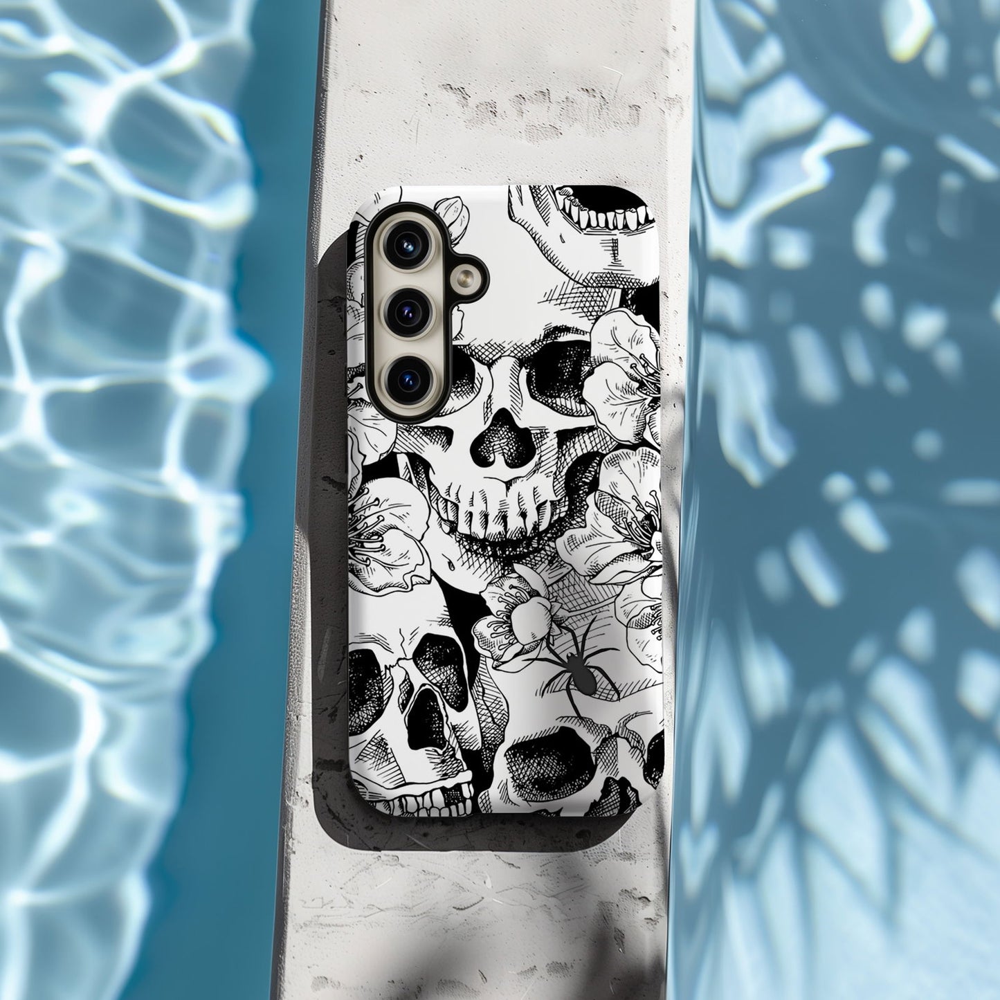 Skull Design MagSafe iPhone Case - This Eye-Catching Case Features an Array of Unique and Artistic Skull Designs. - Techy Treasures -
