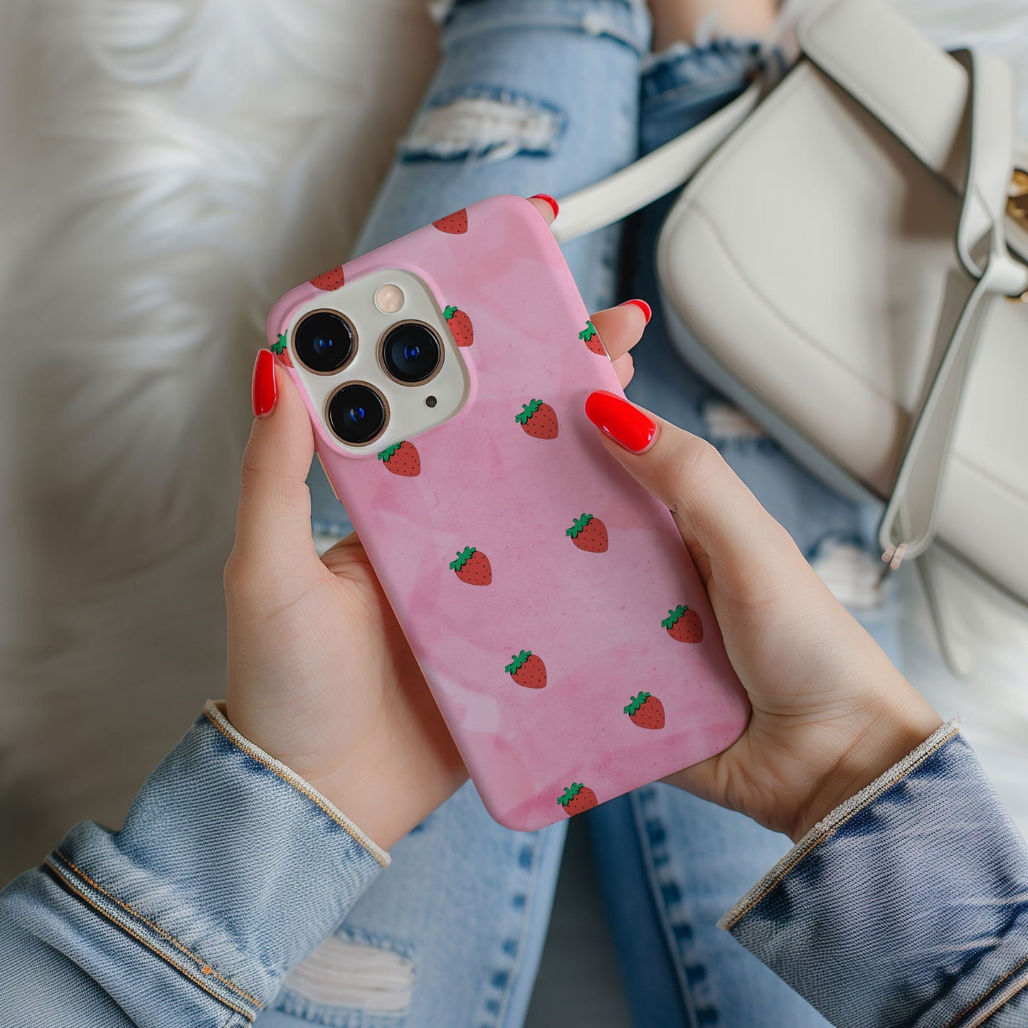 Strawberry Fields Forever Magsafe iPhone Case - Techy Treasures -