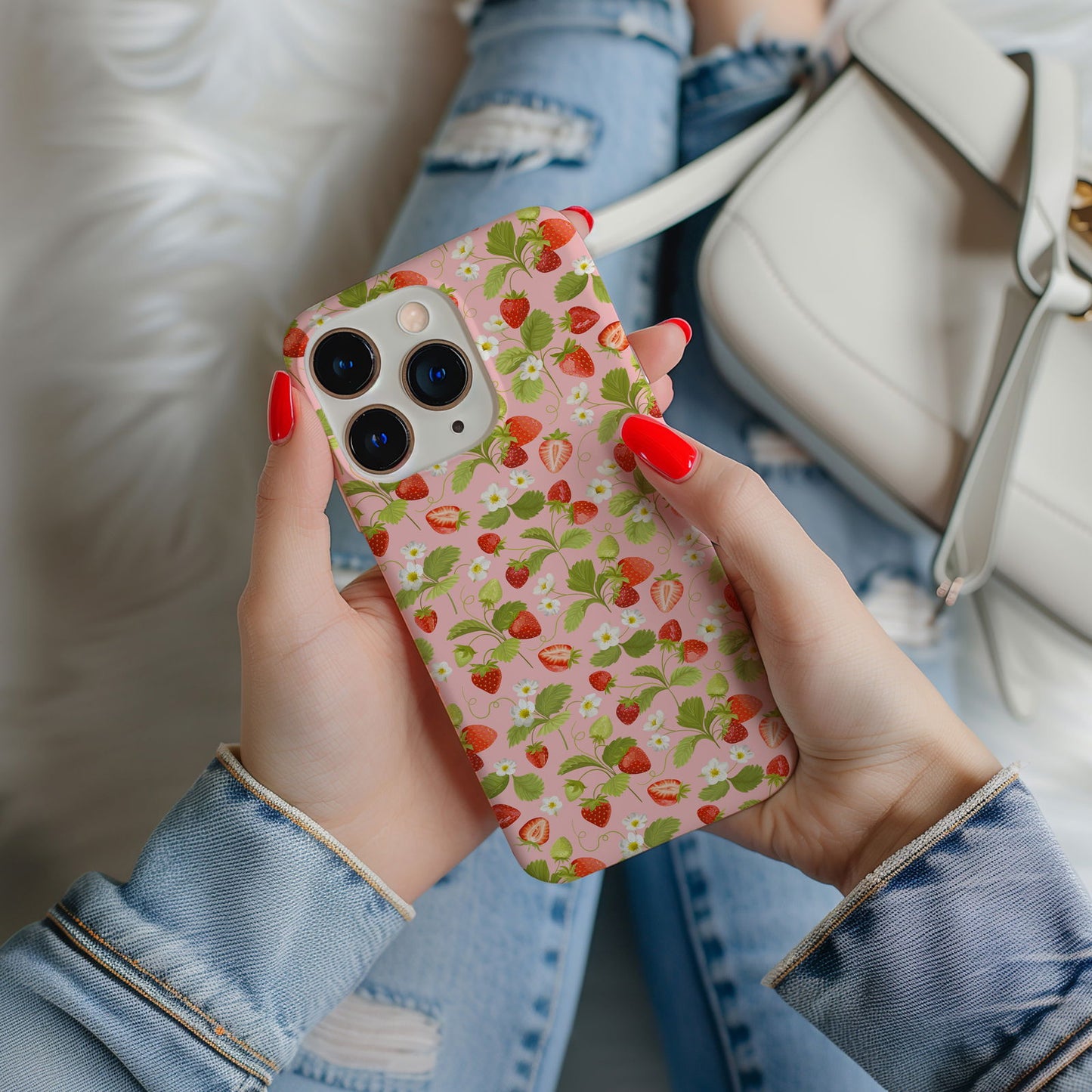 Strawberry Fields Forever Magsafe iPhone Case - Techy Treasures -