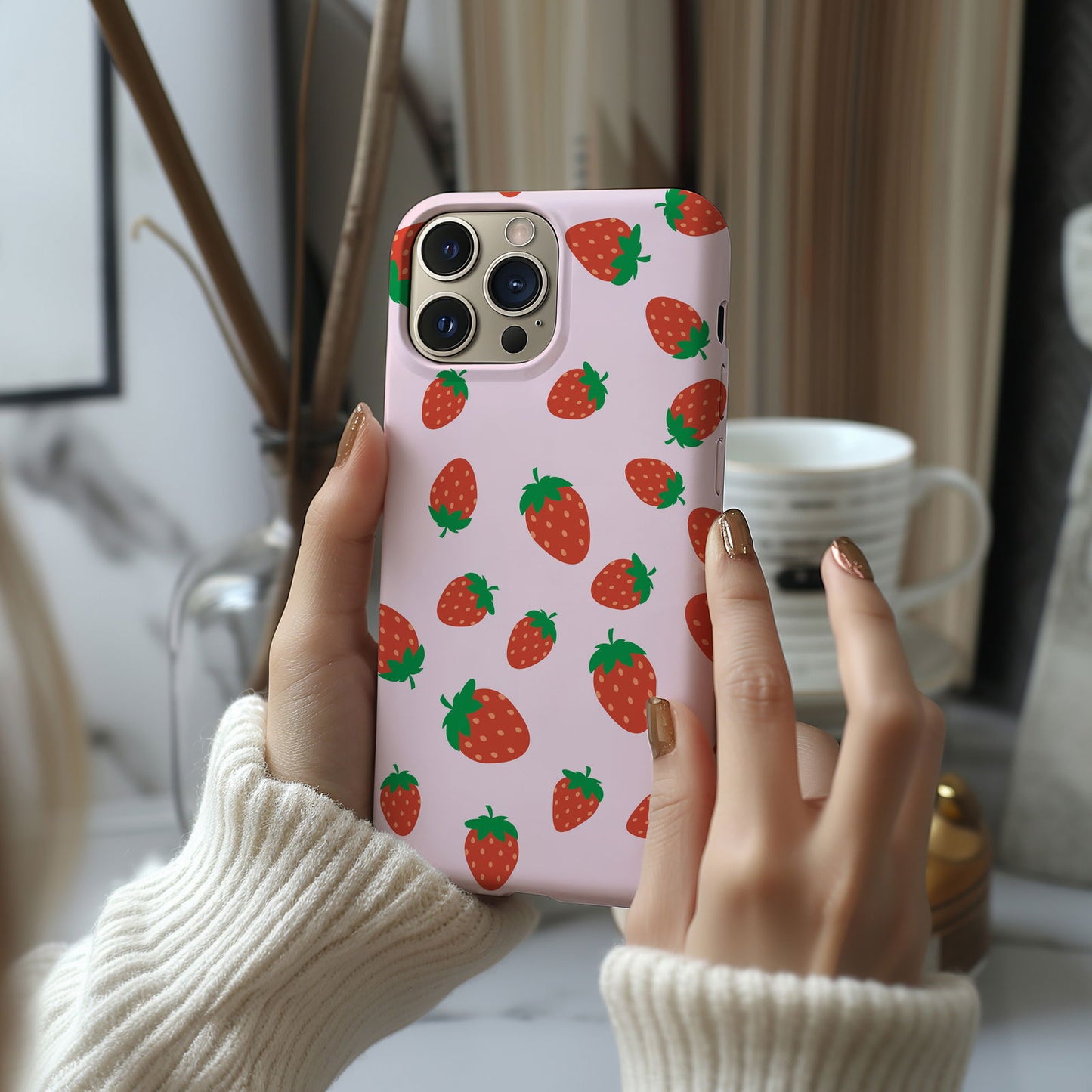 Strawberry Fields Magsafe iPhone Case - Techy Treasures -