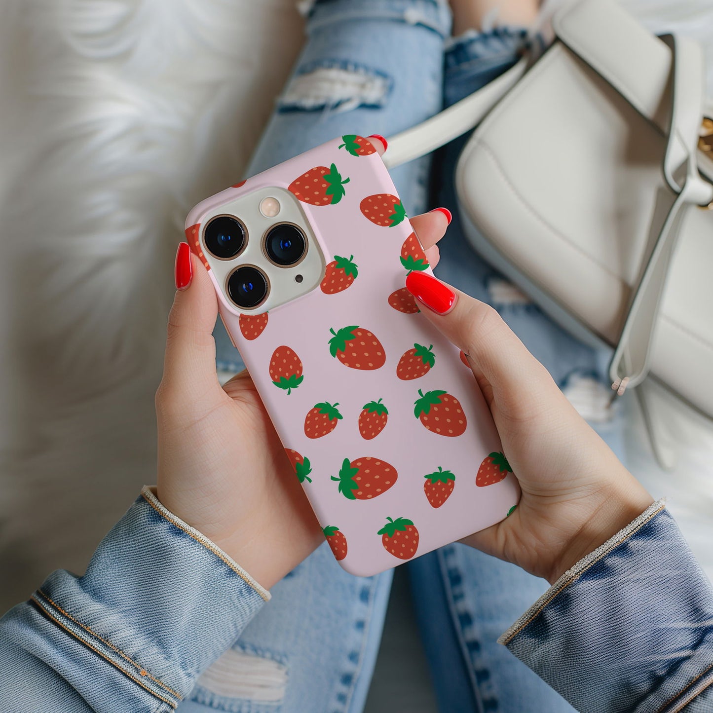 Strawberry Fields Magsafe iPhone Case - Techy Treasures -