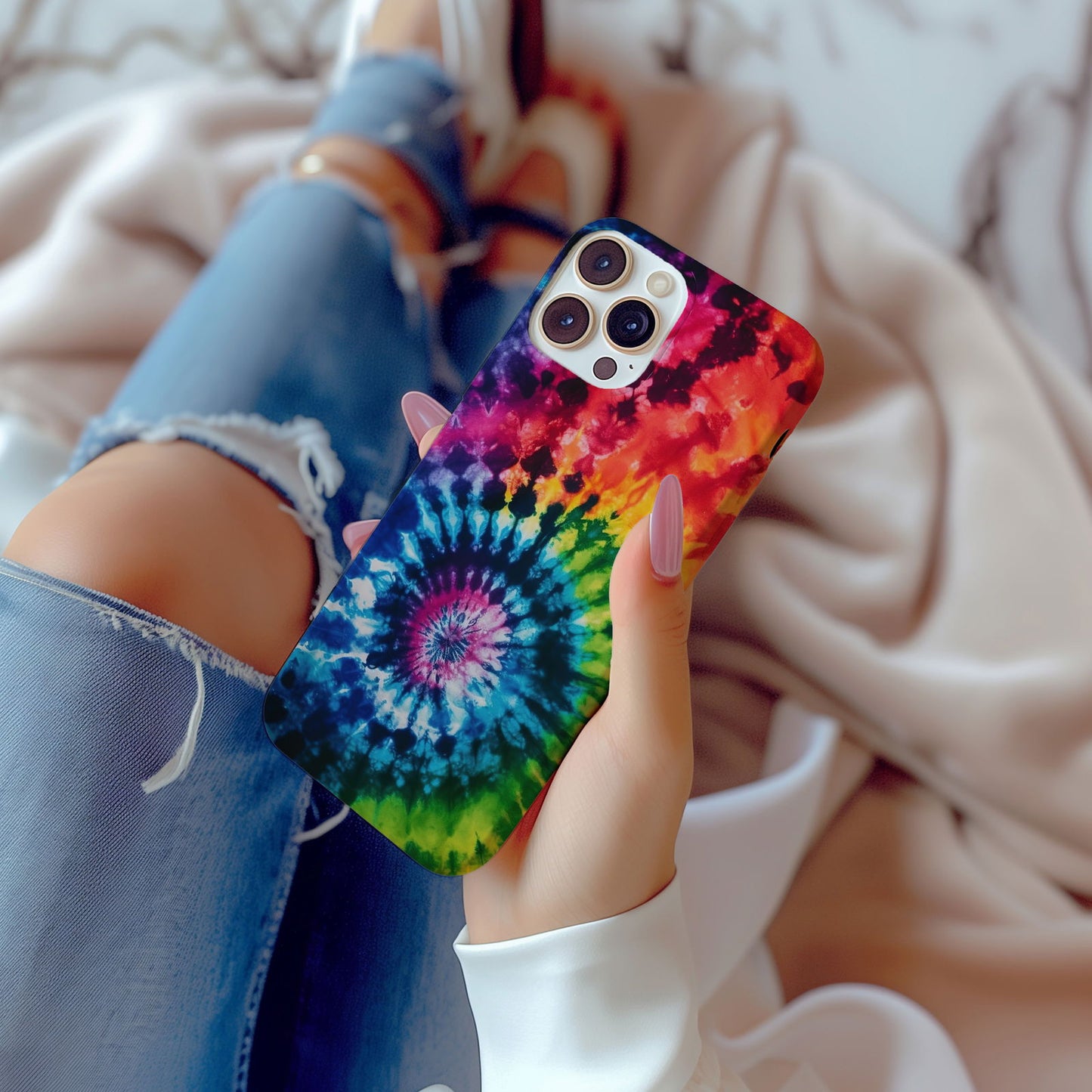 Tie-Dye Magsafe iPhone Case - Techy Treasures -