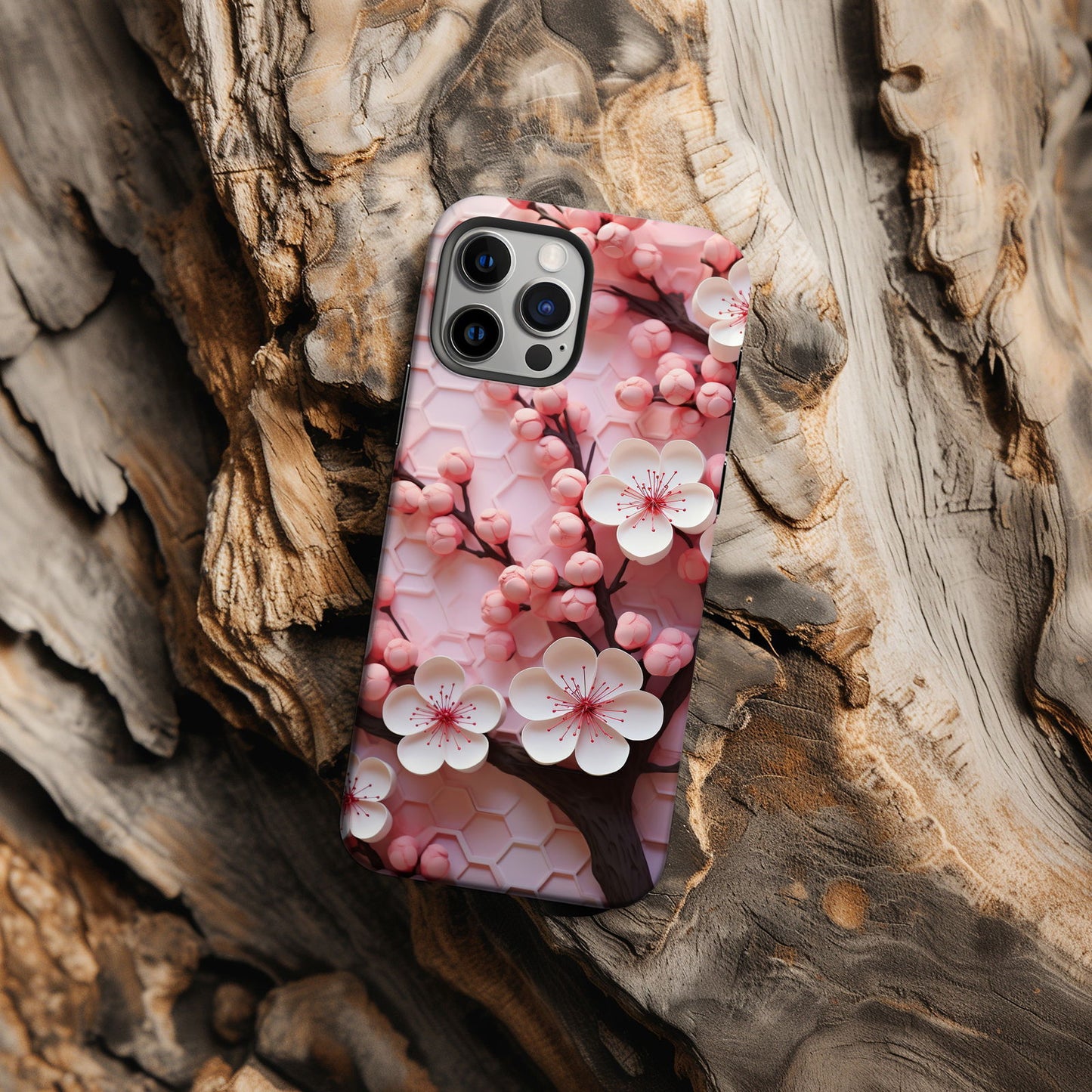 Vibrant 3D Floral iPhone Case Magsafe iPhone Case - Artistic & Colorful Protection for Your Device - Techy Treasures -