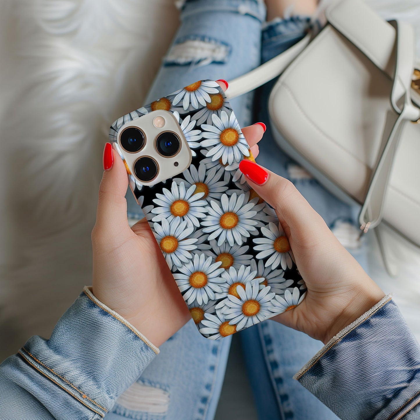 Vibrant Sunflower Floral iPhone Case Magsafe iPhone Case - Artistic & Colorful Protection for Your Device - Techy Treasures -
