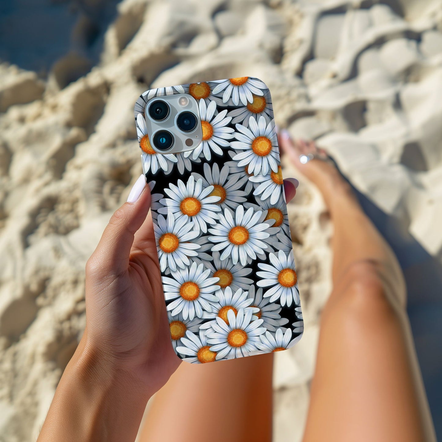 Vibrant Sunflower Floral iPhone Case Magsafe iPhone Case - Artistic & Colorful Protection for Your Device - Techy Treasures -