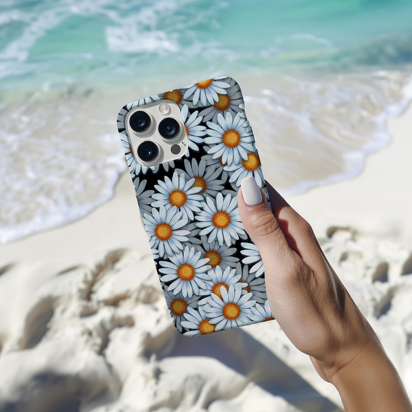 Vibrant Sunflower Floral iPhone Case Magsafe iPhone Case - Artistic & Colorful Protection for Your Device - Techy Treasures -