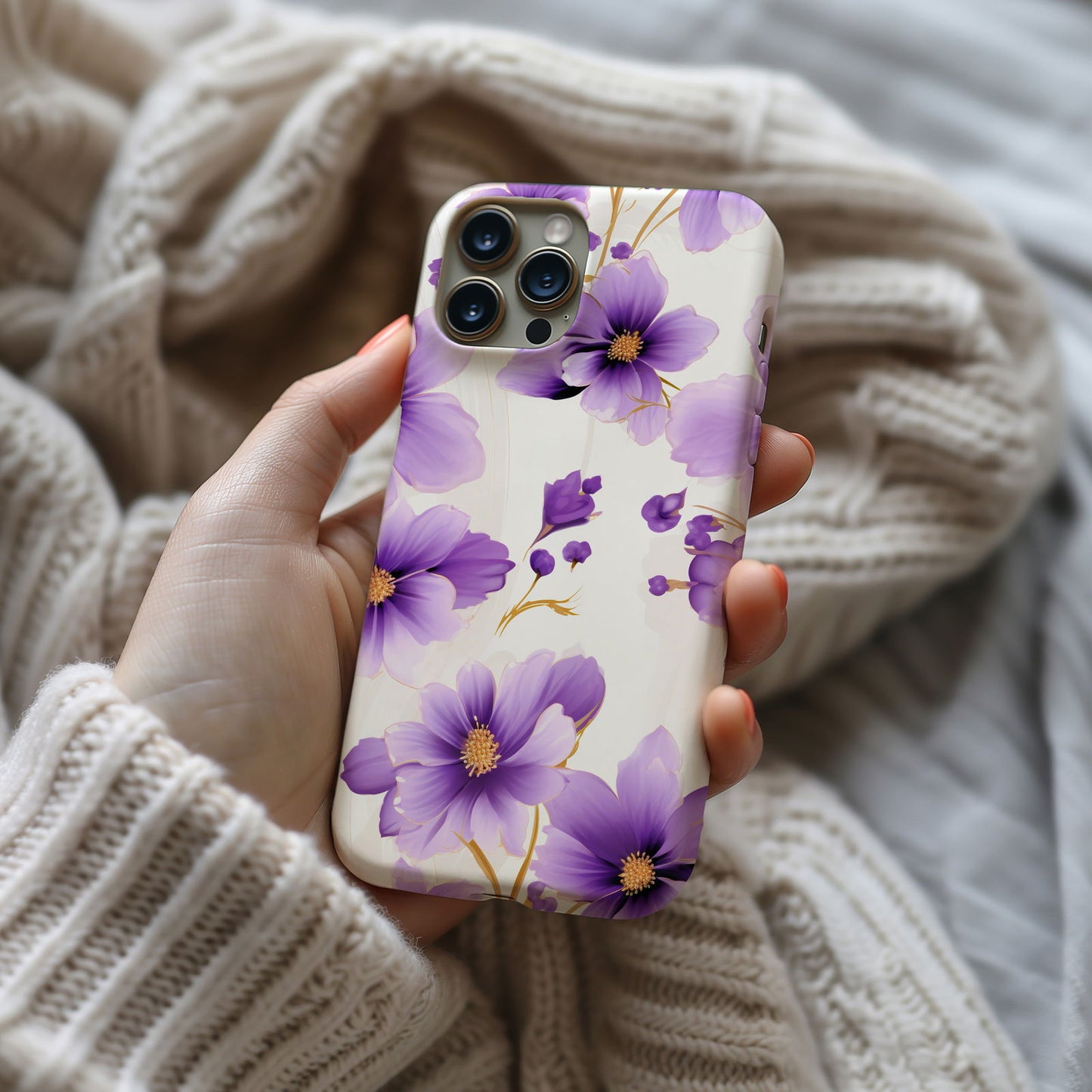 Vibrant Watercolor Floral iPhone Case Magsafe iPhone Case - Artistic & Colorful Protection for Your Device - Techy Treasures -