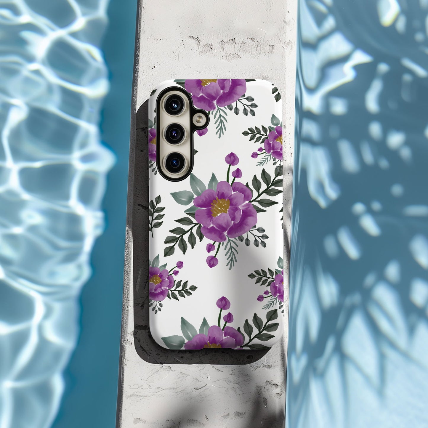 Vibrant Watercolor Floral iPhone Case Magsafe iPhone Case - Artistic & Colorful Protection for Your Device - Techy Treasures -
