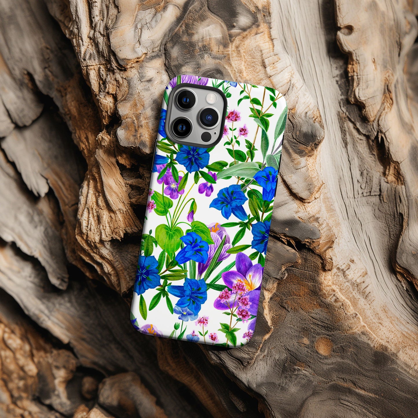 Vibrant Watercolor Floral iPhone Case Magsafe iPhone Case - Artistic & Colorful Protection for Your Device - Techy Treasures -