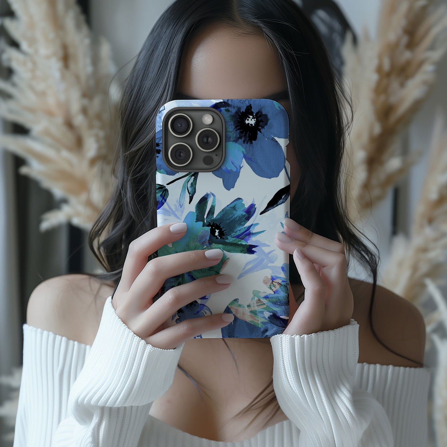Vibrant Watercolor Floral iPhone Case Magsafe iPhone Case - Artistic & Colorful Protection for Your Device - Techy Treasures -