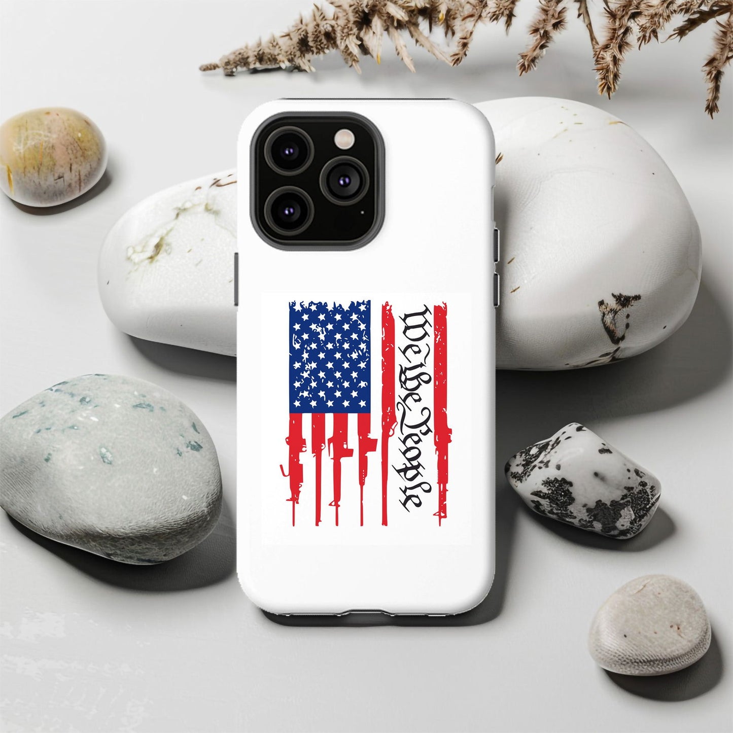 We The People Flag Magsafe iPhone Tough Case - Techy Treasures -