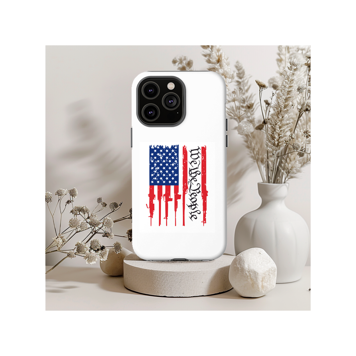 We The People Flag Magsafe iPhone Tough Case - Techy Treasures -