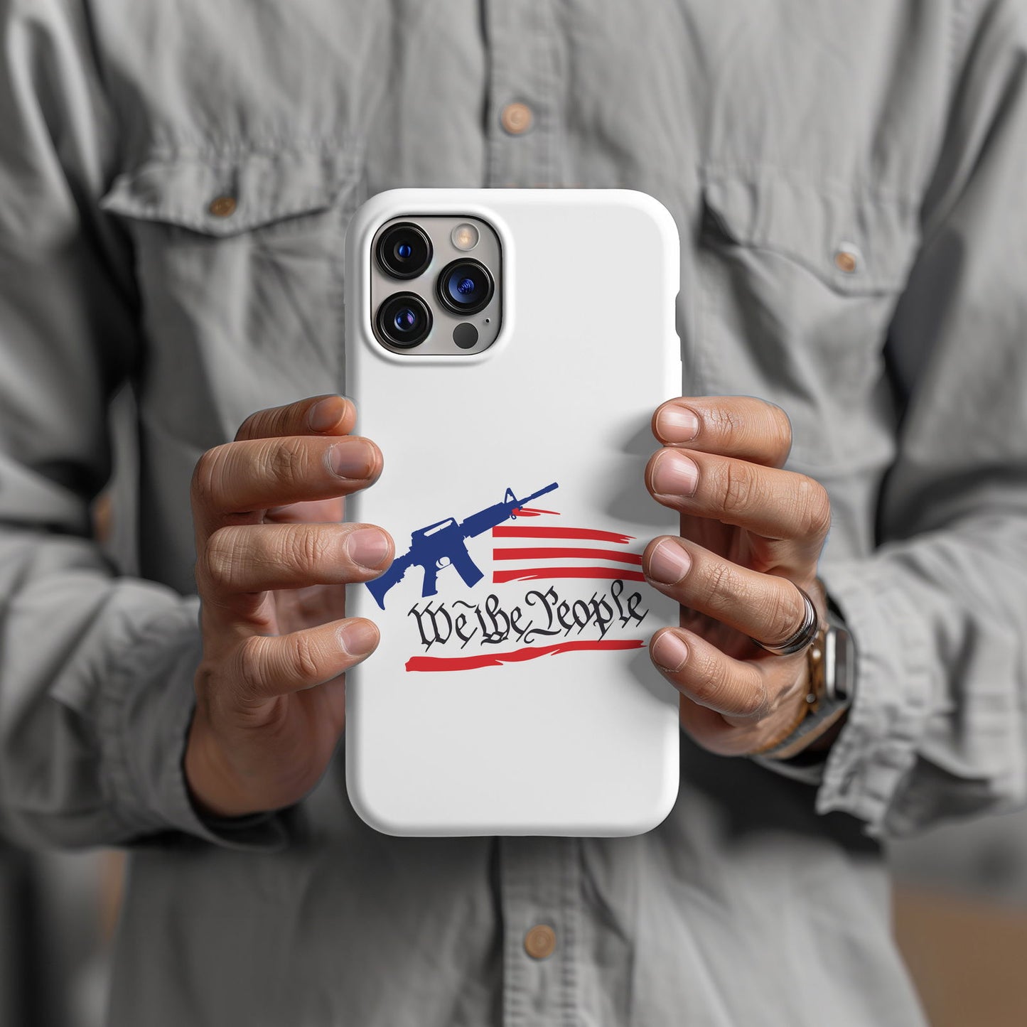 We The People Magsafe iPhone Tough Case - Techy Treasures -
