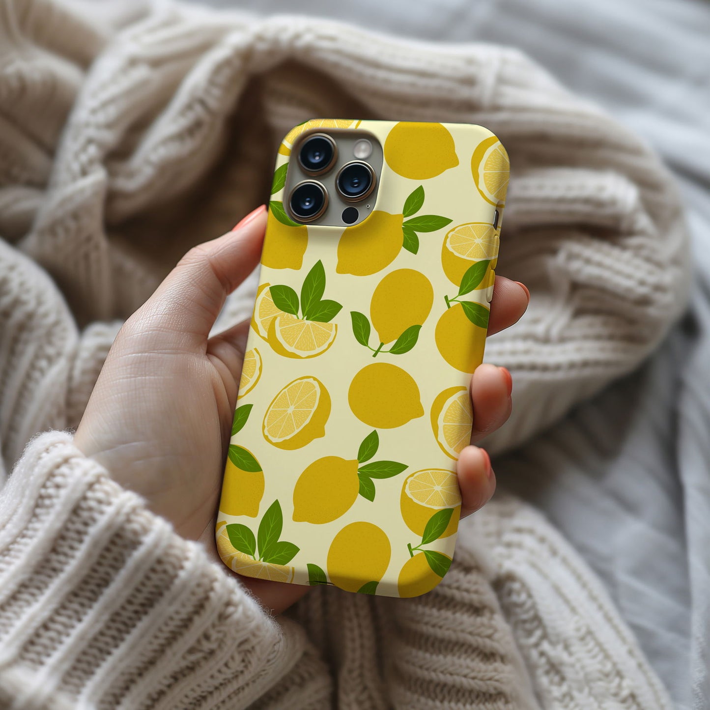 Yellow Lemon Magsafe iPhone Case - Techy Treasures -